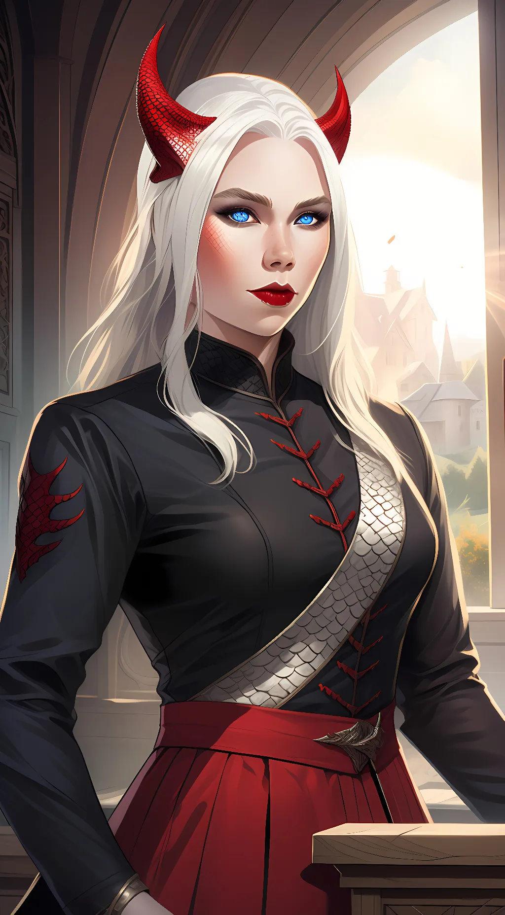 ai character: Viserra Targaryen background