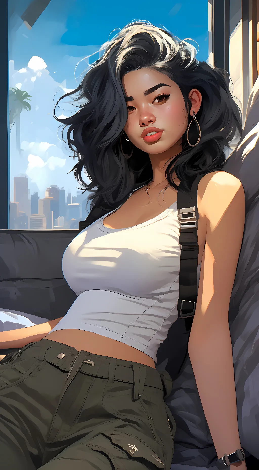 ai character: Alyssa/Ash background
