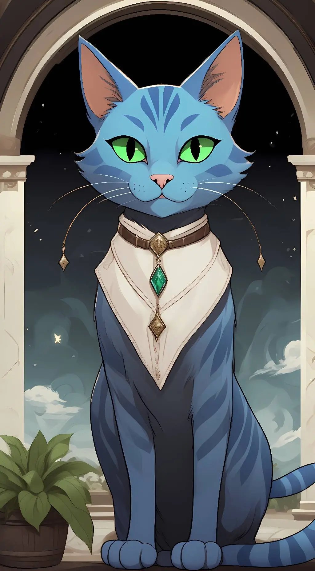 ai character: rainstar background