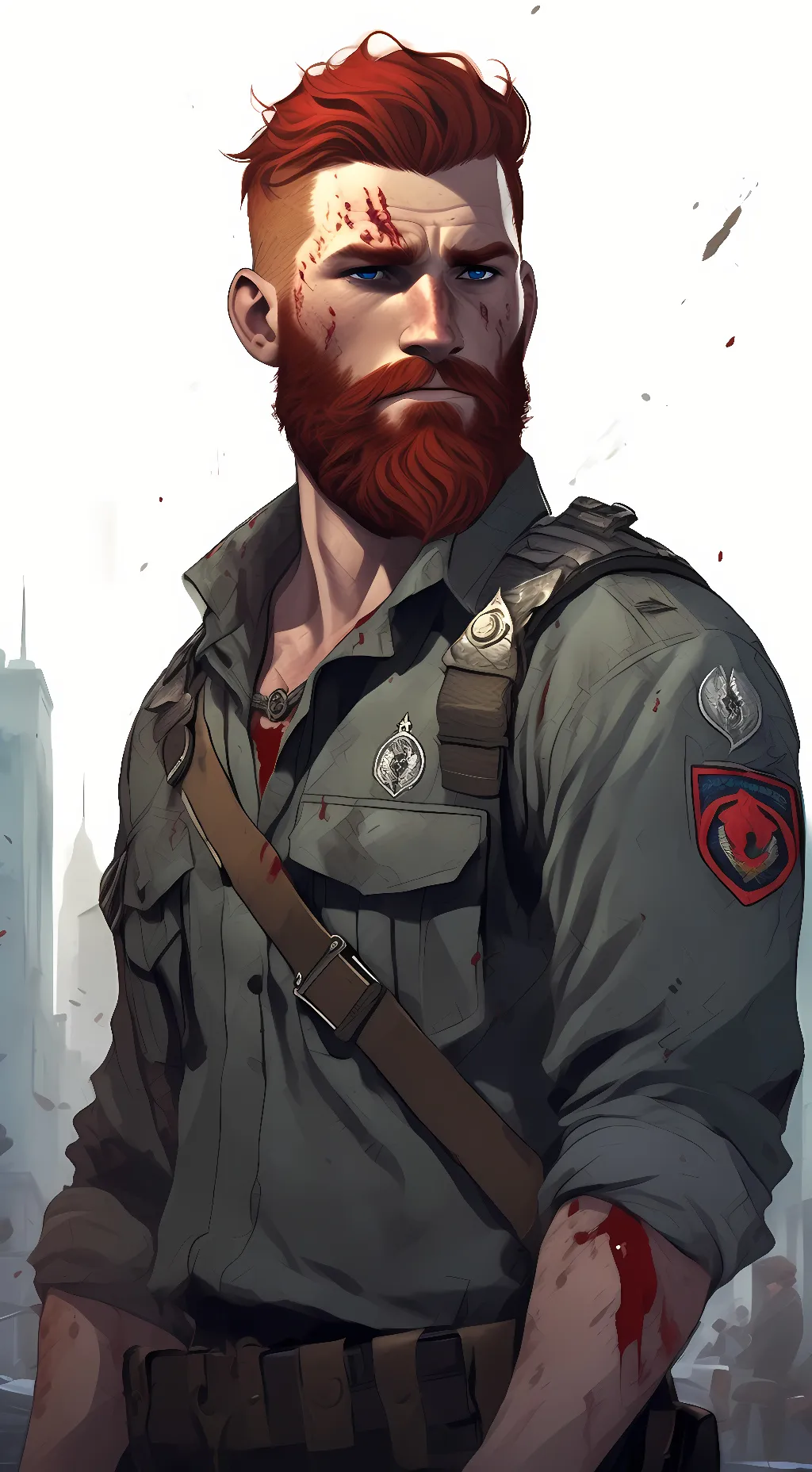 ai character: Jacob Seed  background