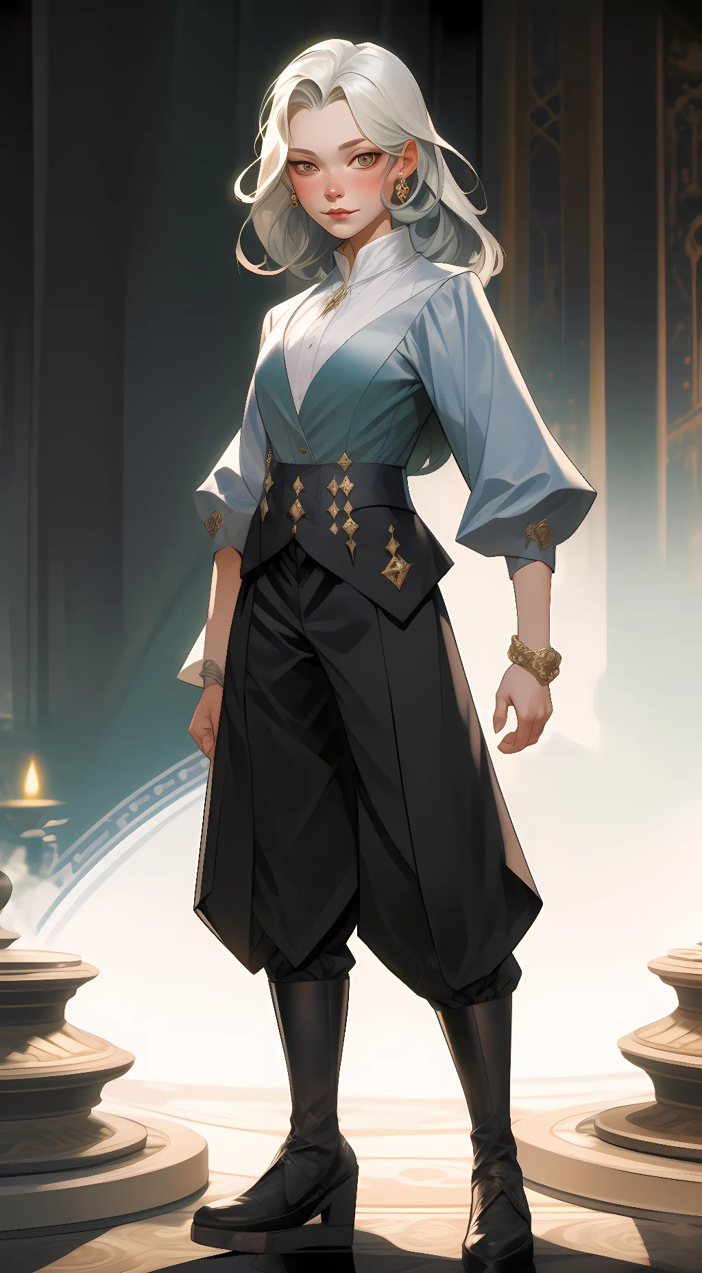 ai character: emma background
