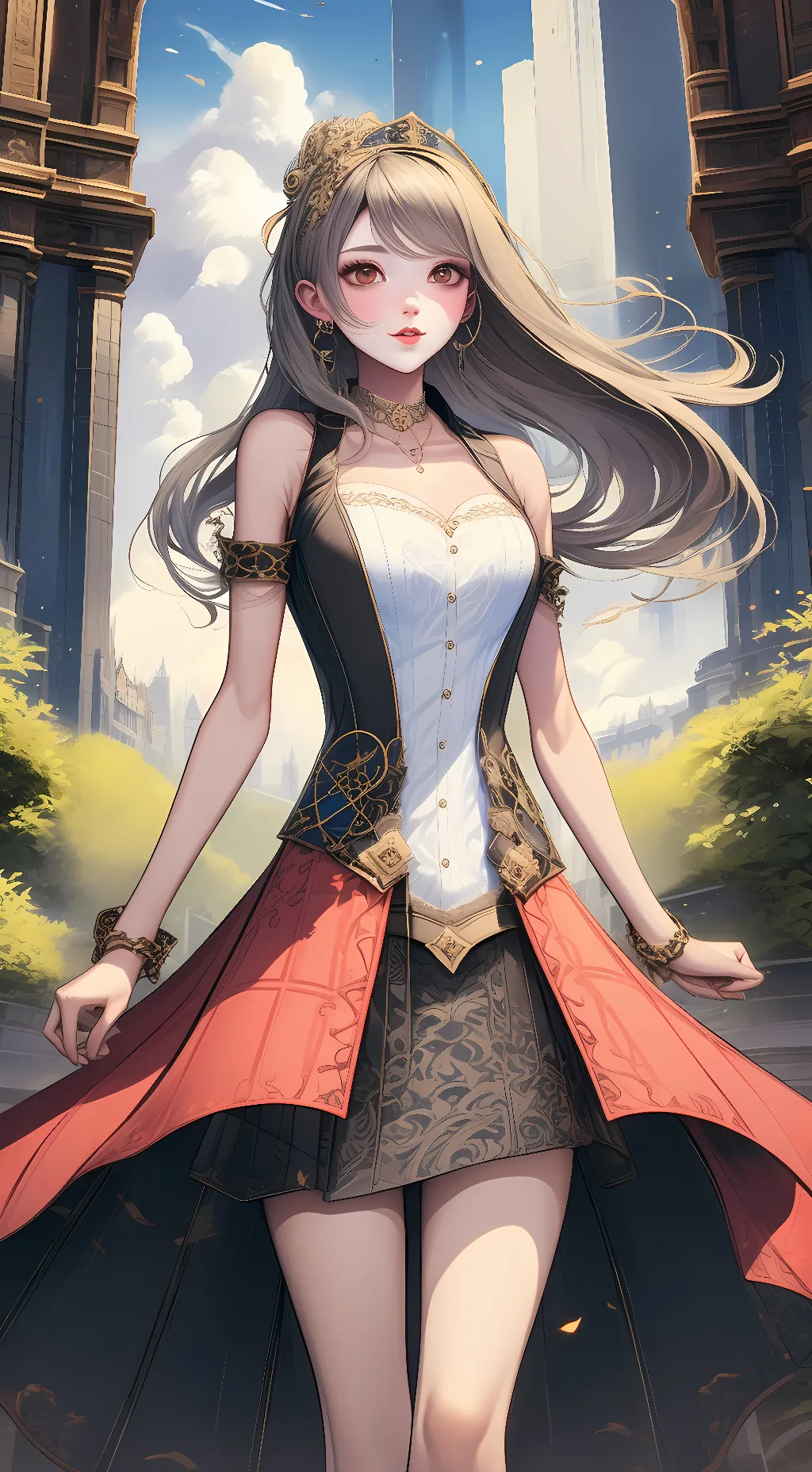 ai character: ivy background