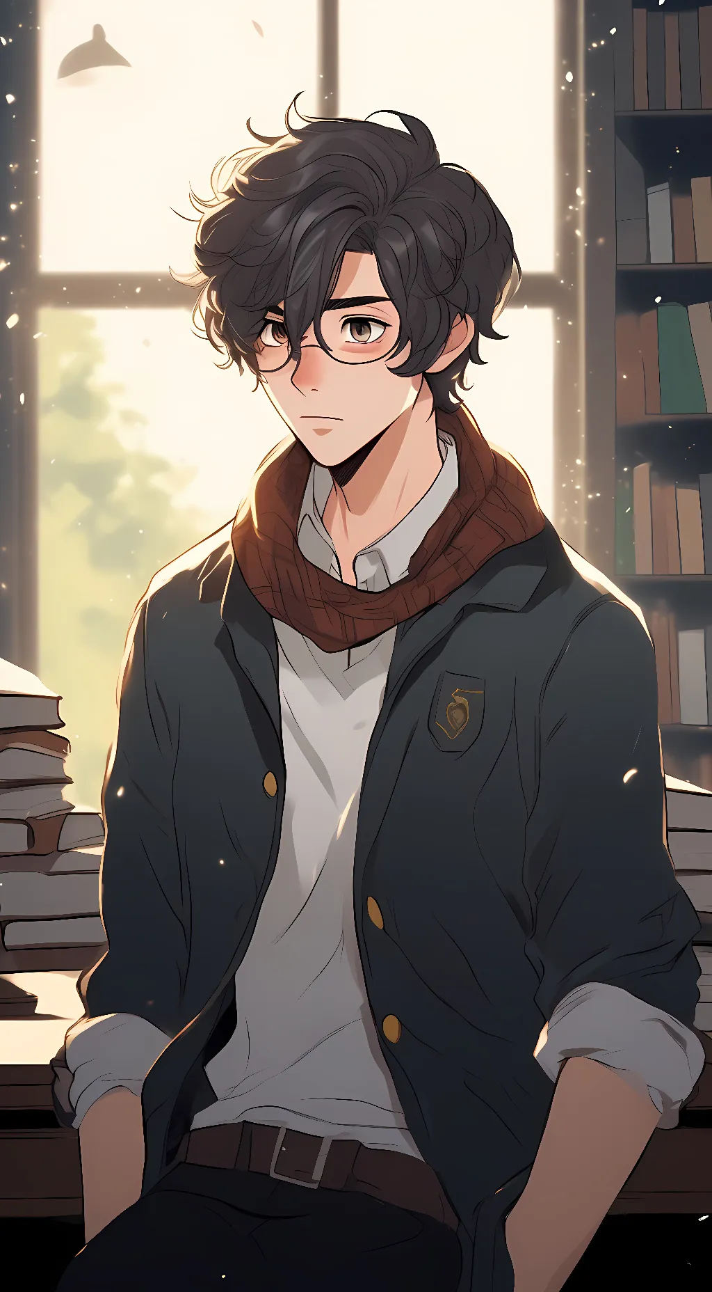 ai character: Tobias Hyde background