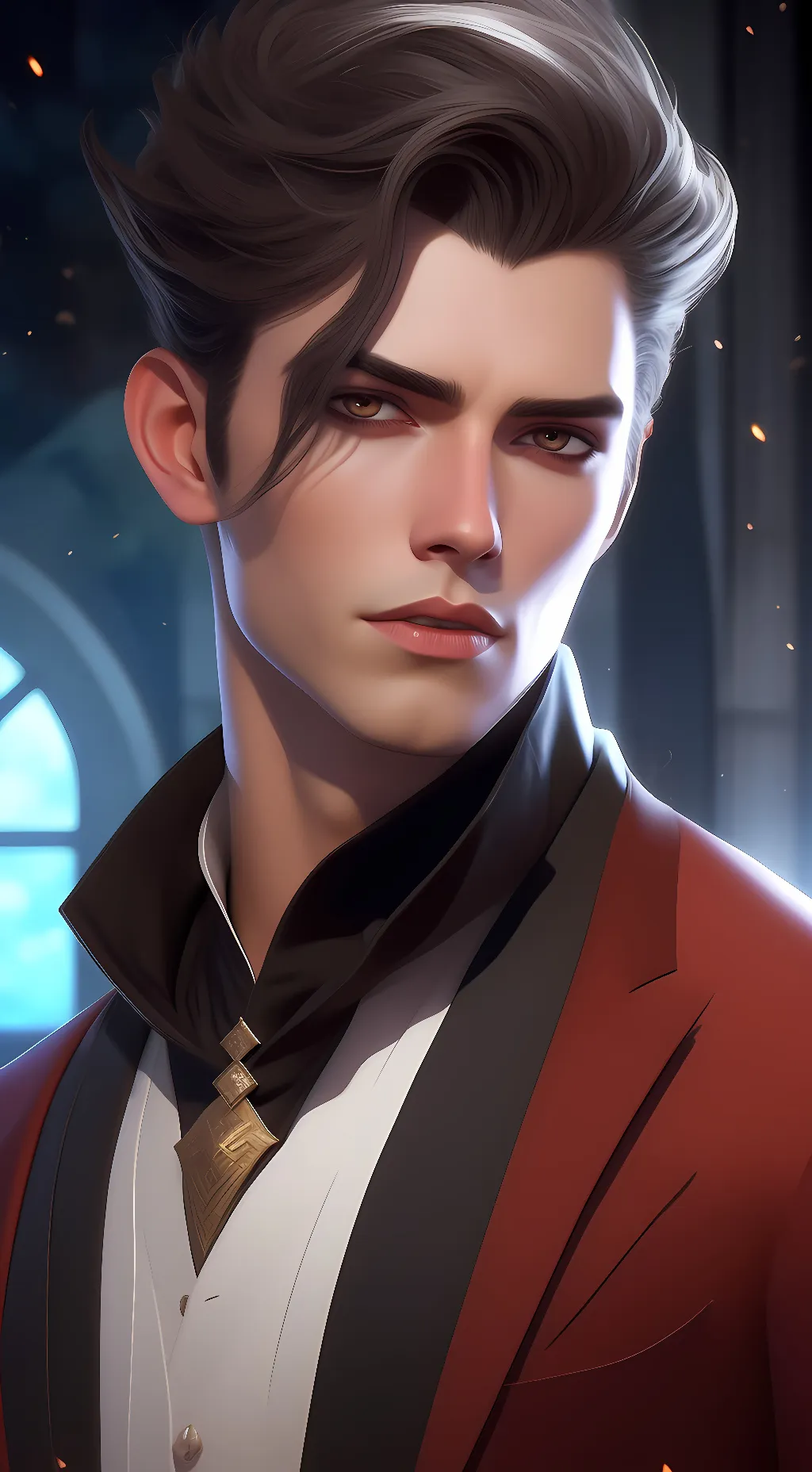 ai character: Granger Redgrave background