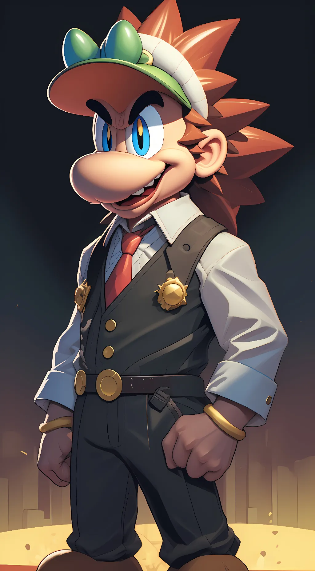 ai character: Iggy Koopa background