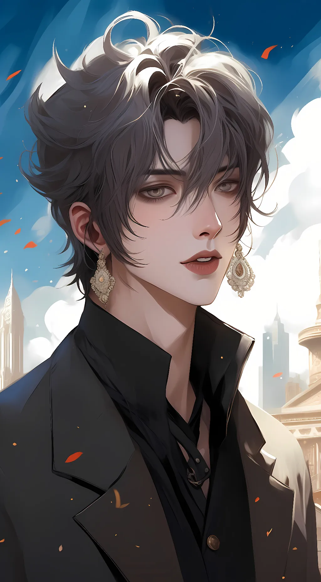 ai character: Avery  background