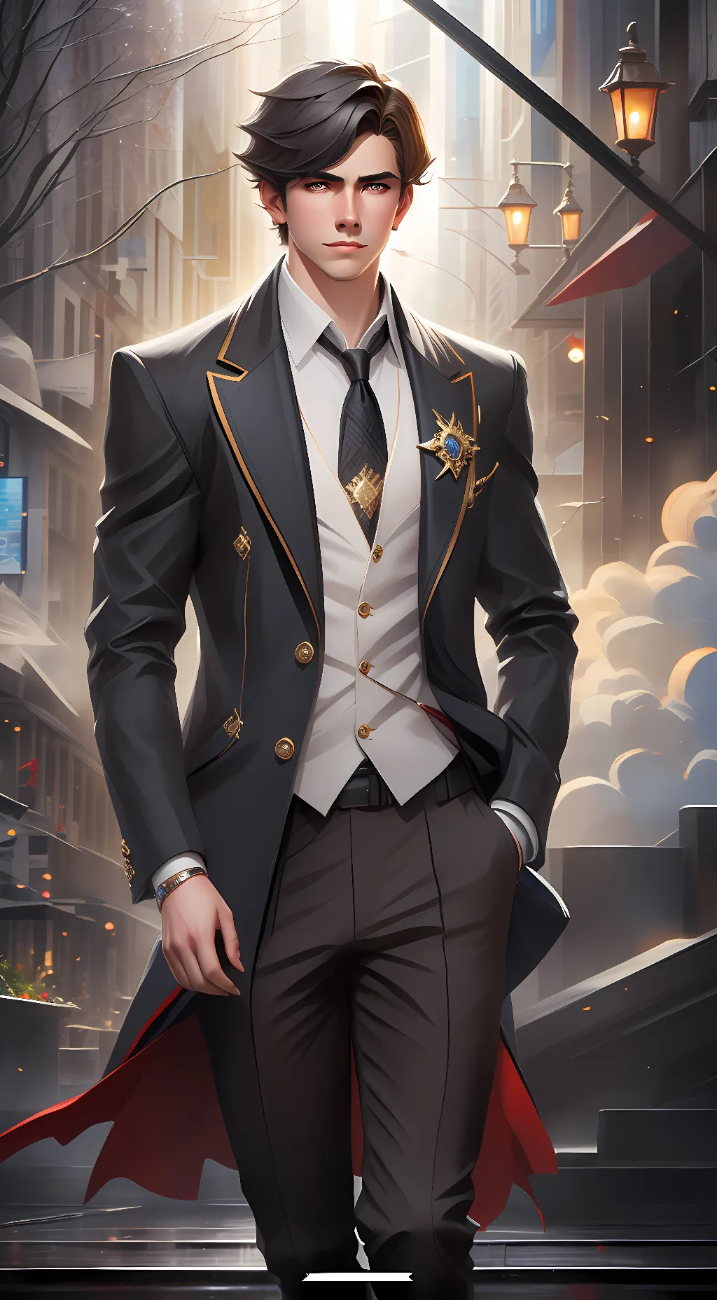 ai character: Wolf Artemis background