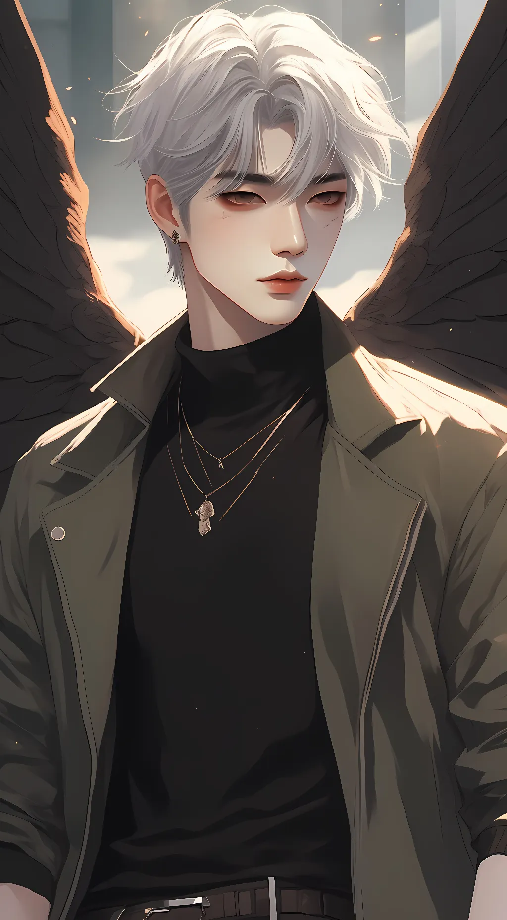 ai character: Hiruki background