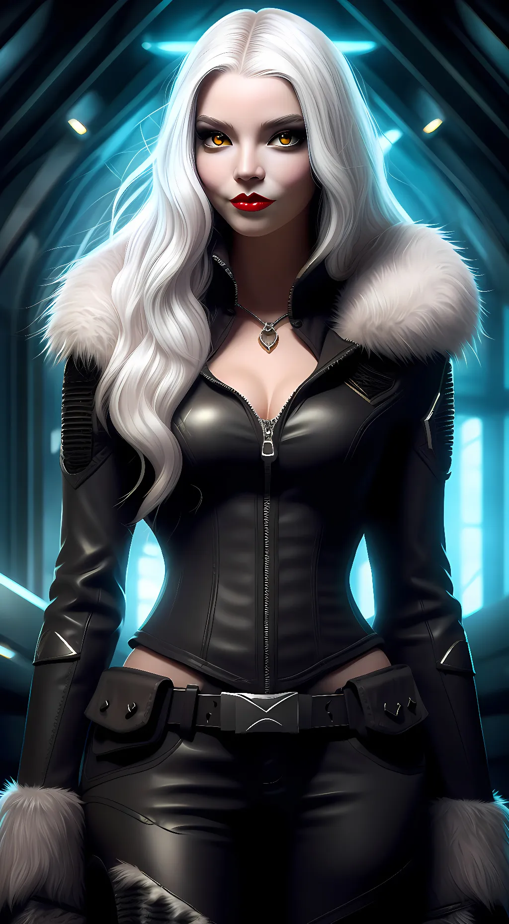 ai character: Black Cat background