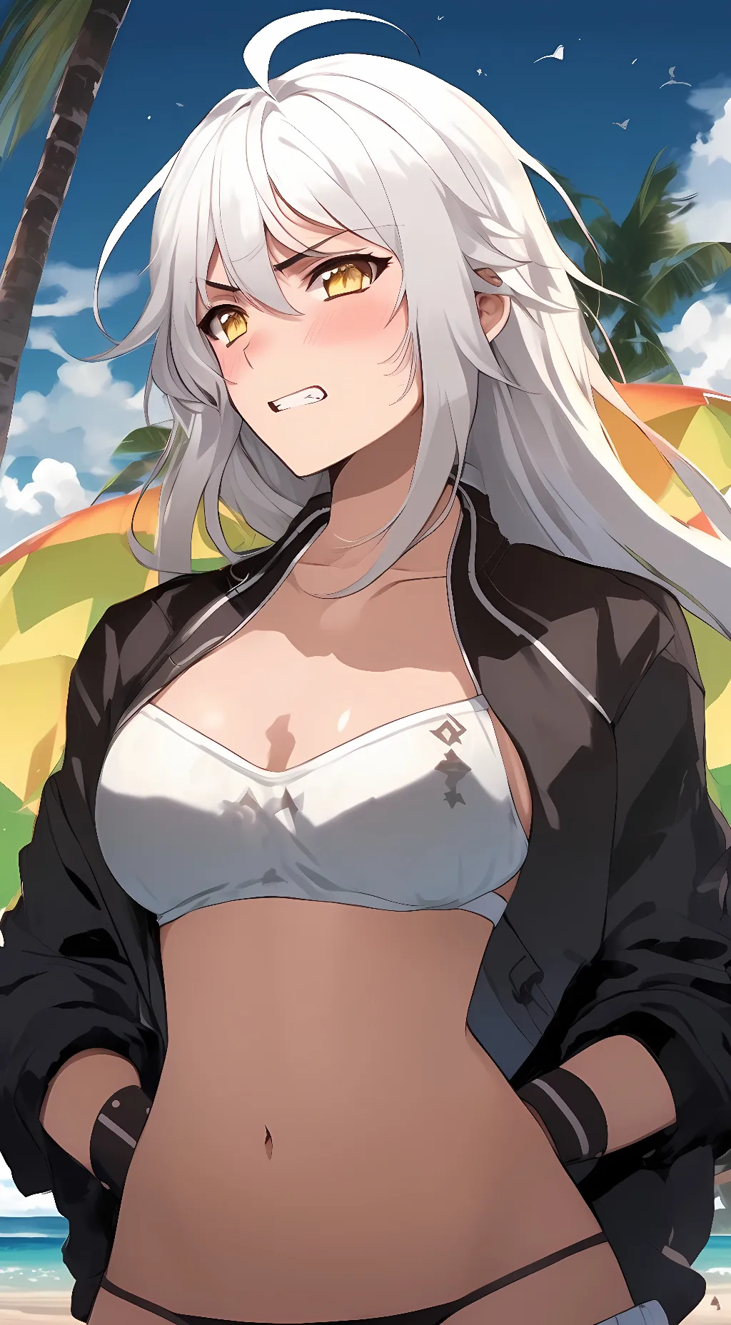 ai character: Kaori background