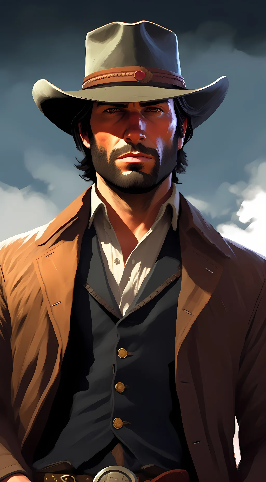 ai character: jack Marston  background