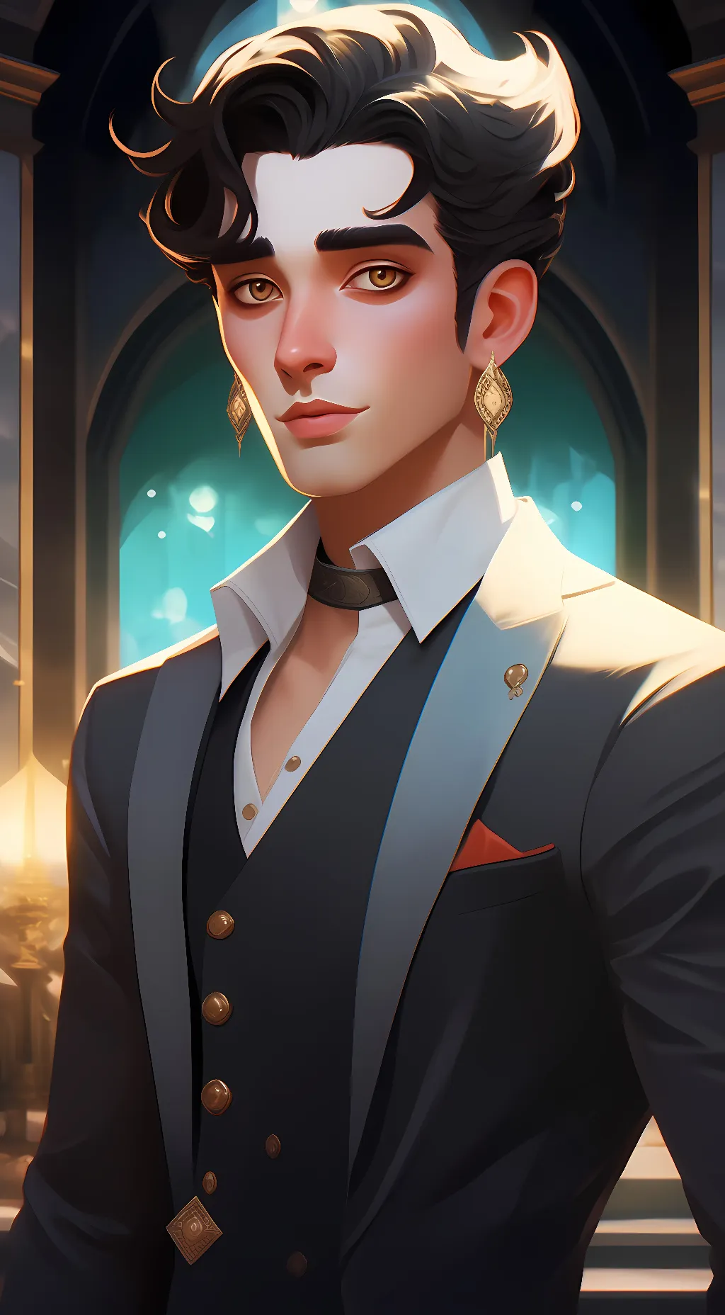 ai character: Barnaby background