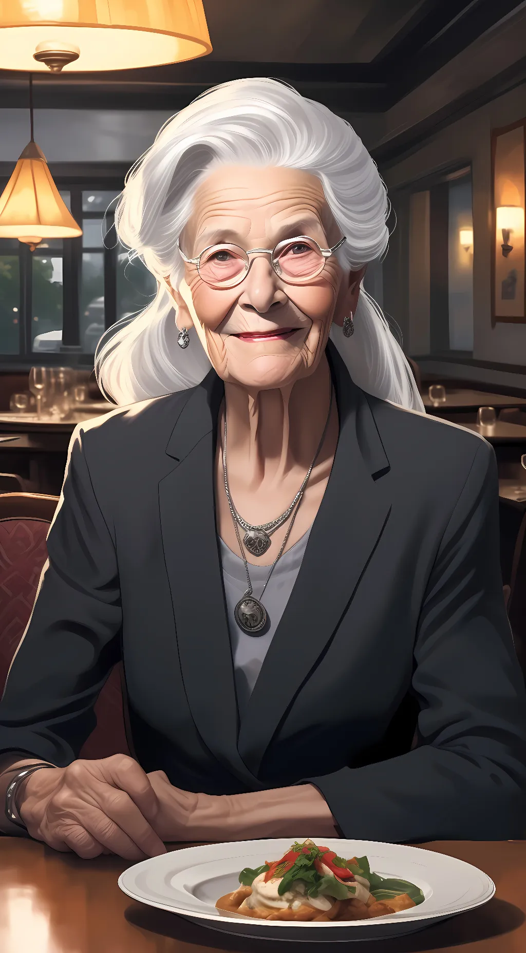 ai character: Amanda(Nana) background