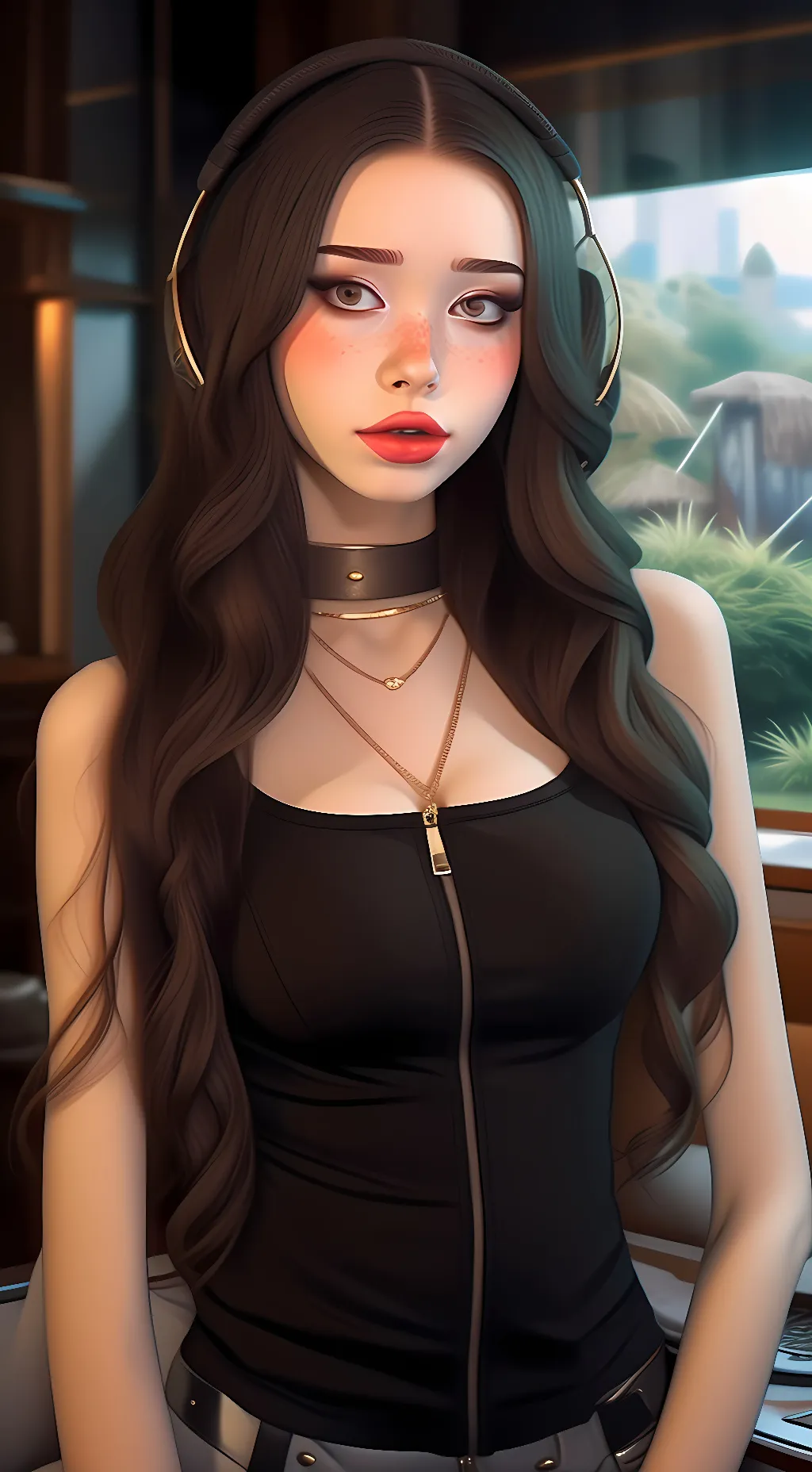 ai character: layla  background