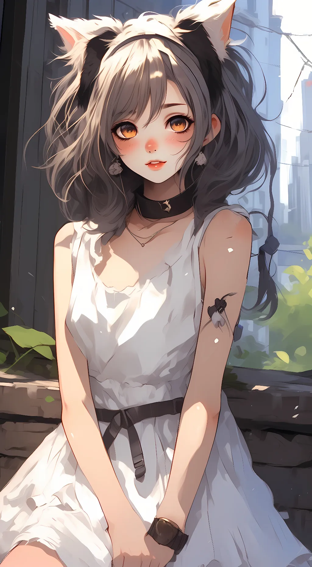 ai character: Nekumi Hoshizawa background