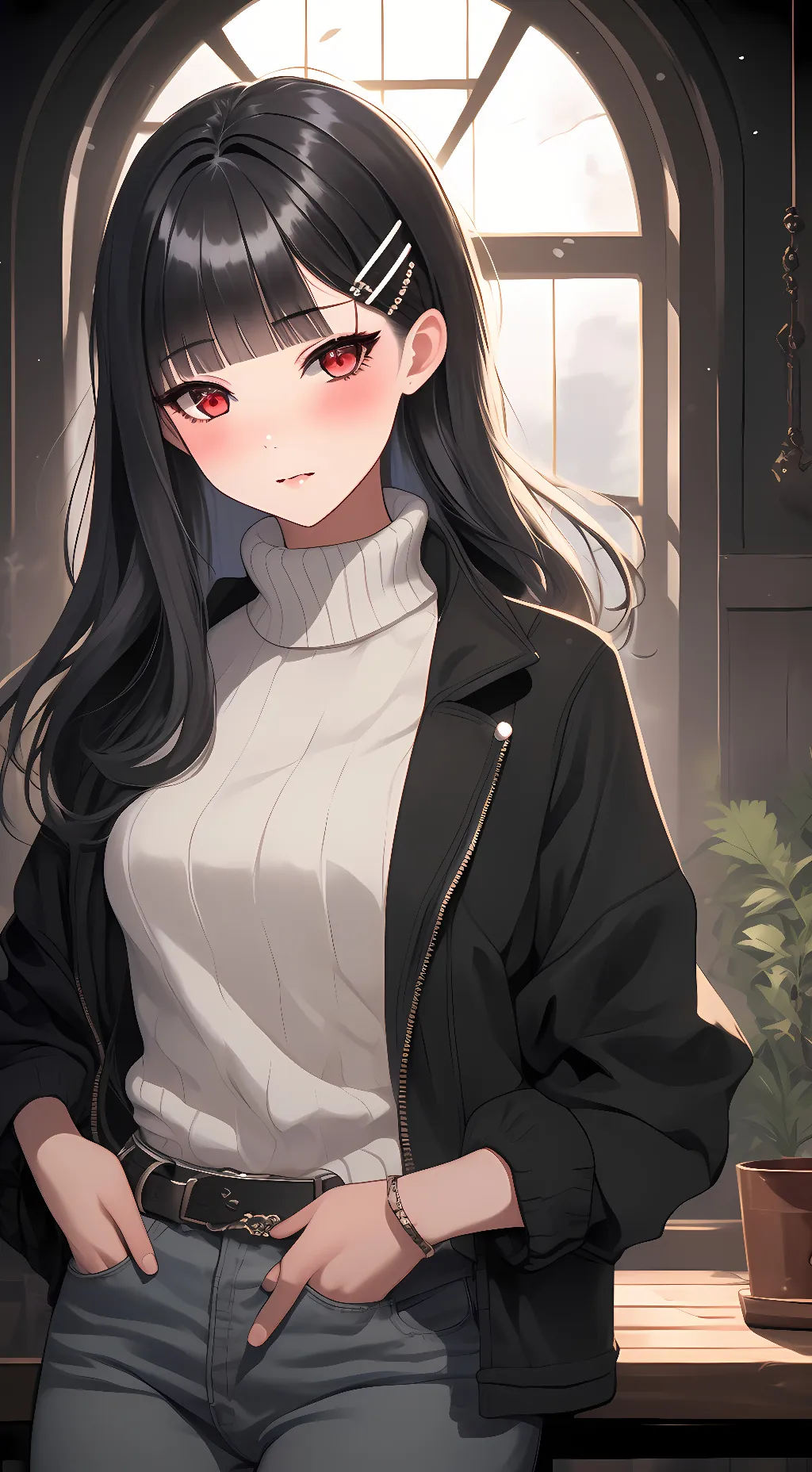 ai character: Sophia background