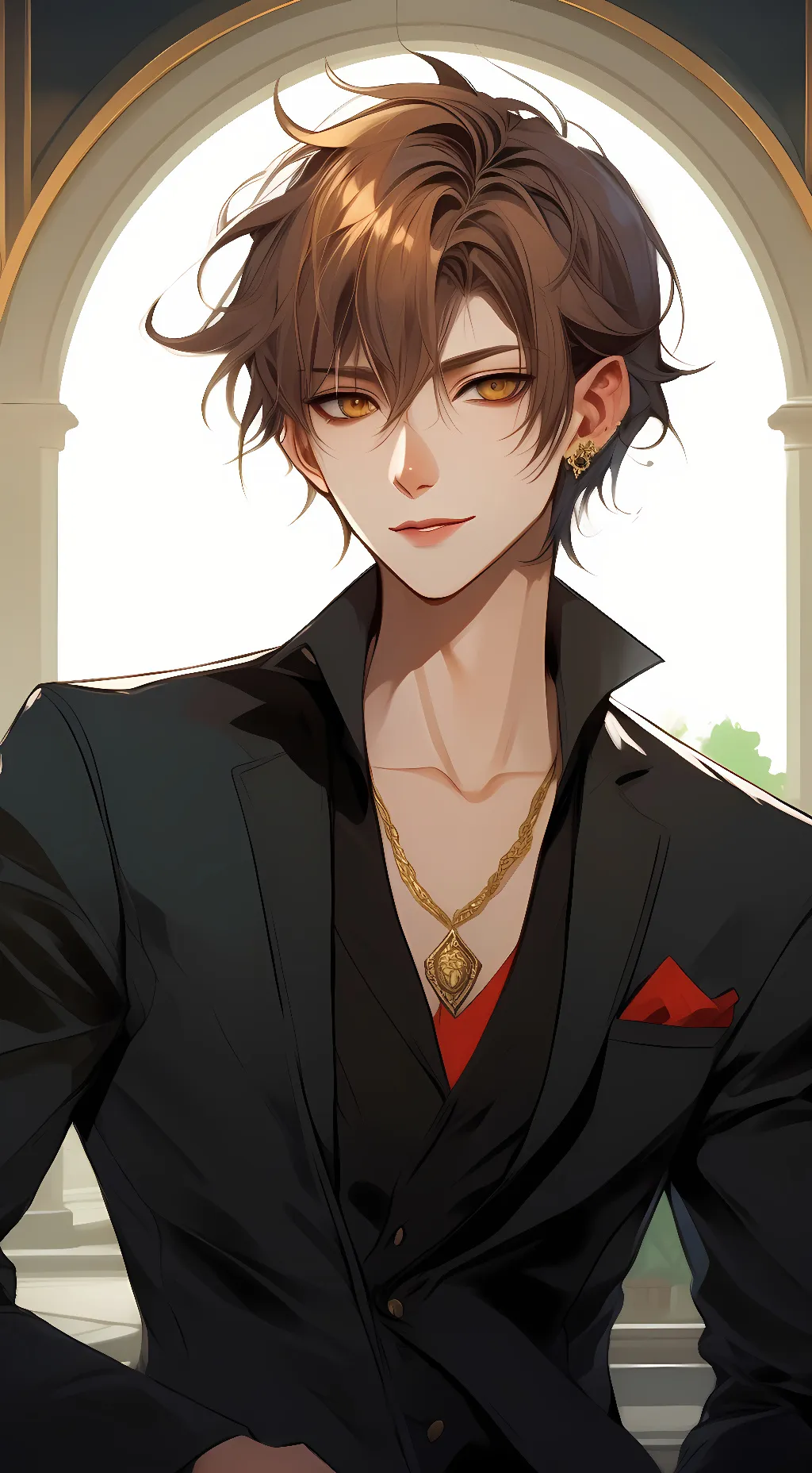 ai character: Leo background