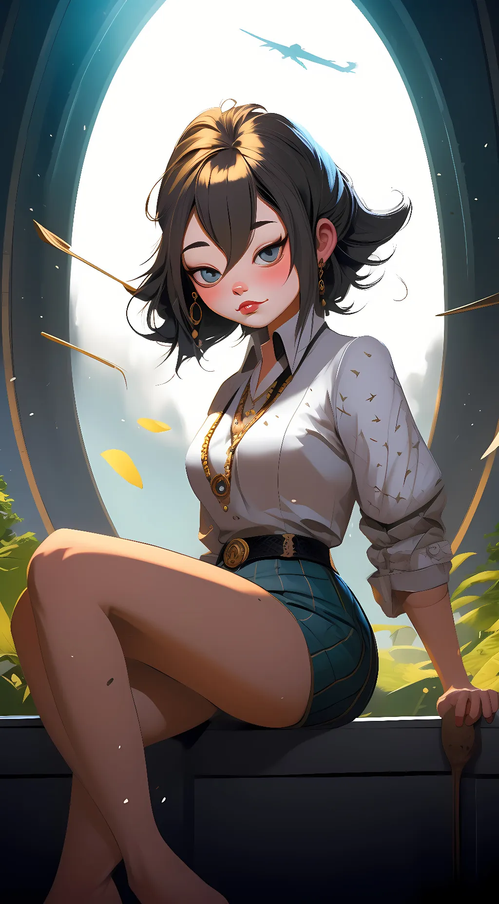 ai character: Olivia background