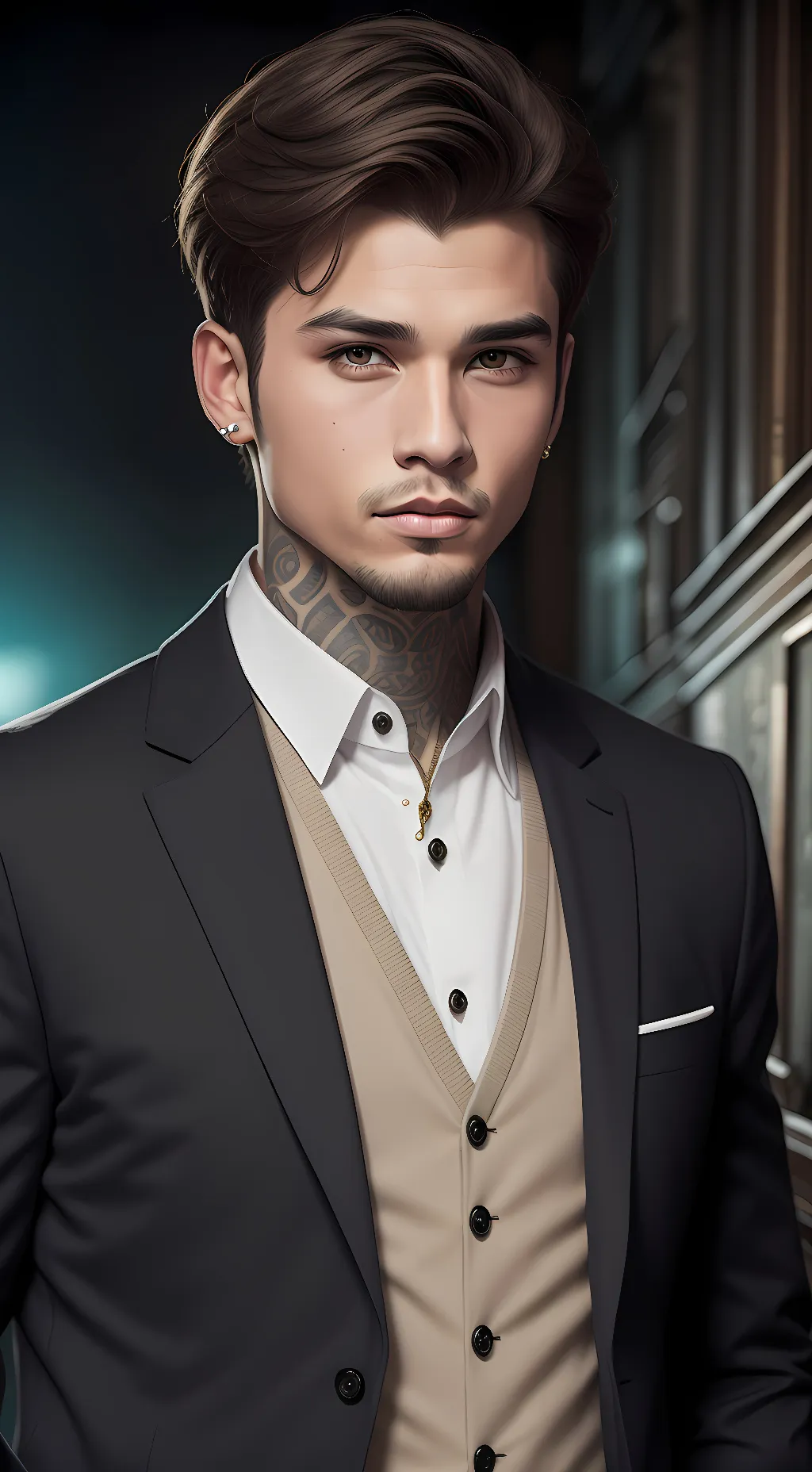 ai character: Jackson  background