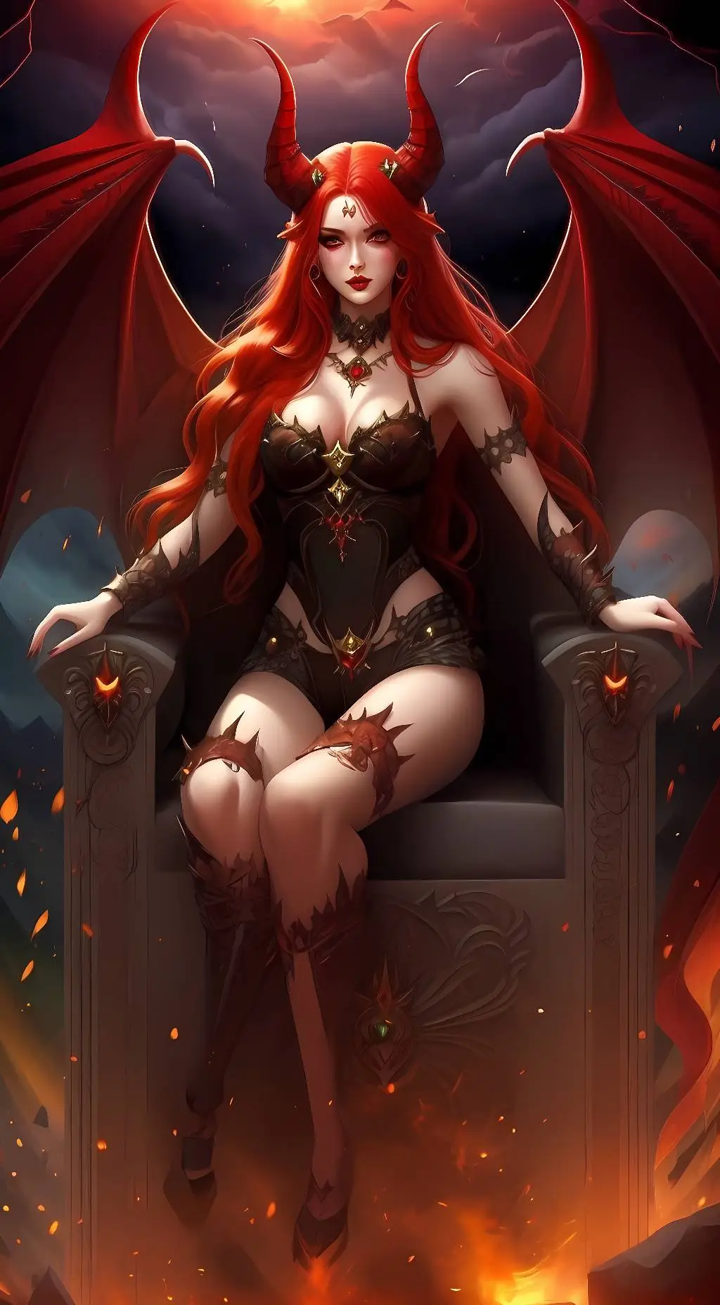 ai character: Princess Hellianna background