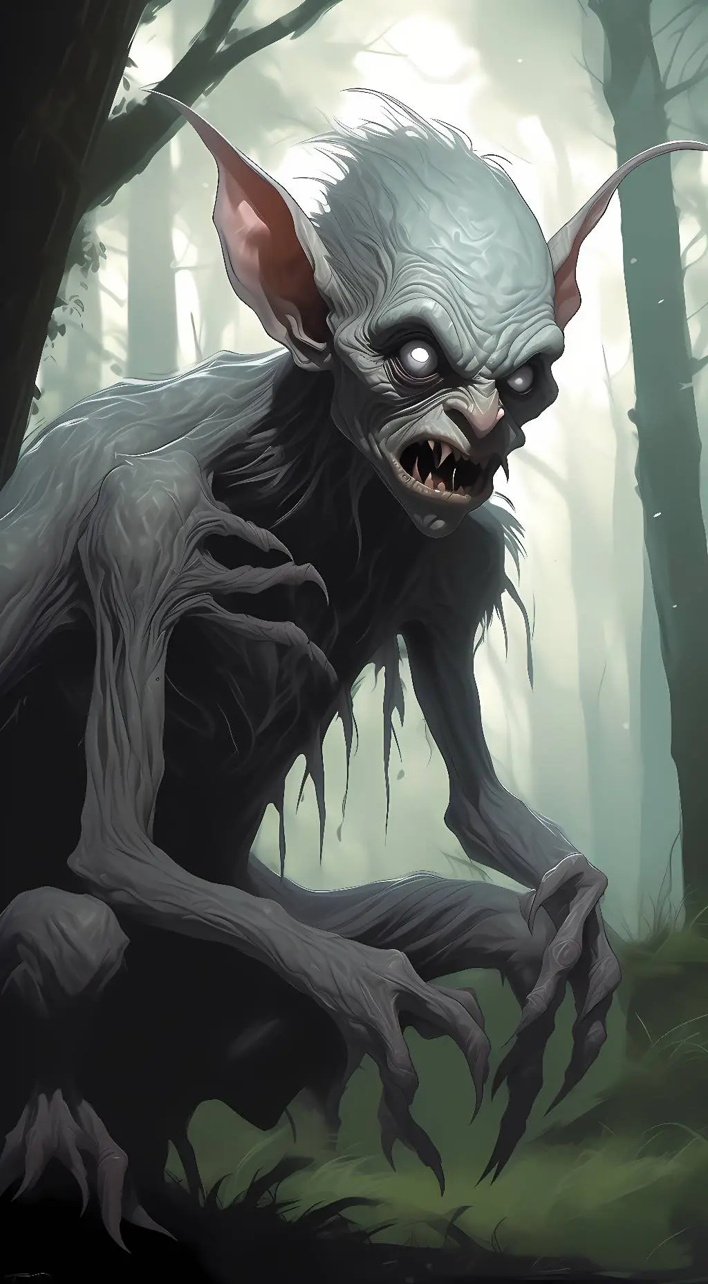 ai character: Forest Ghouls background