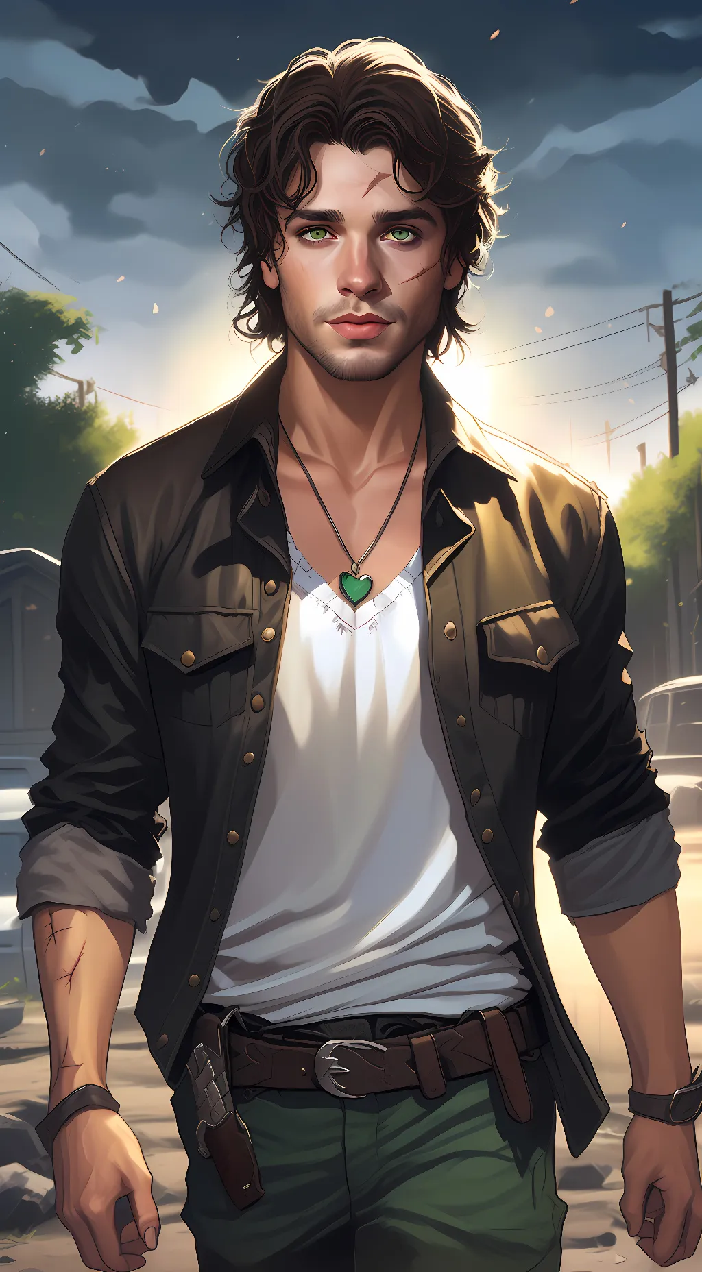 ai character: Collin DeAnders background