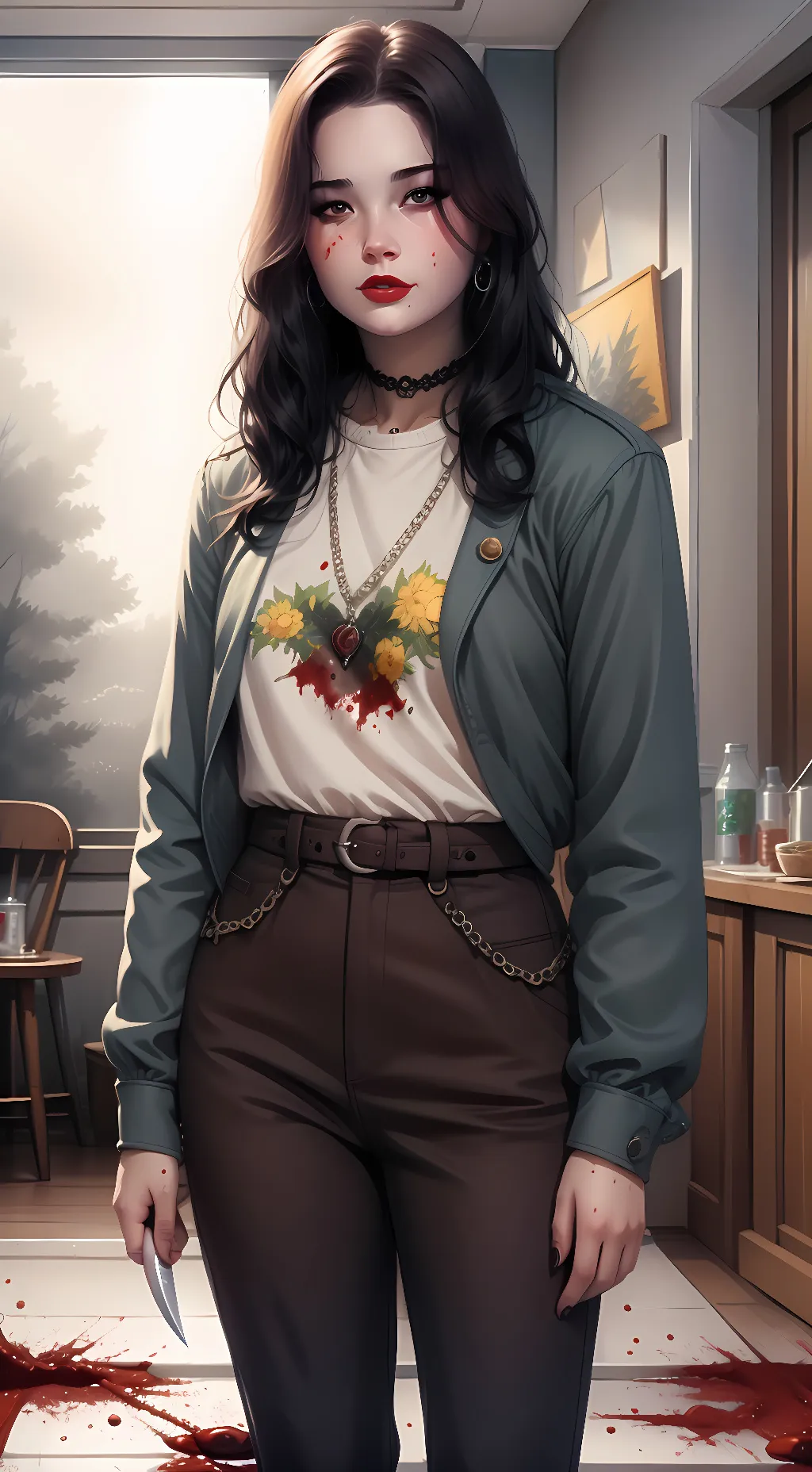 ai character: Lily background