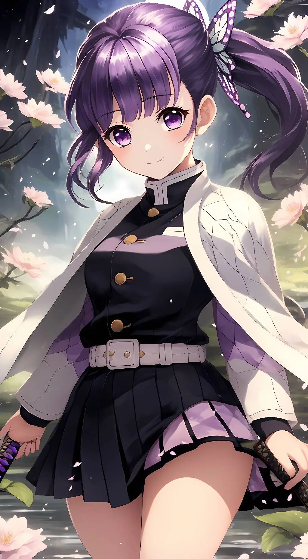 ai character: kanao tsuyuri background