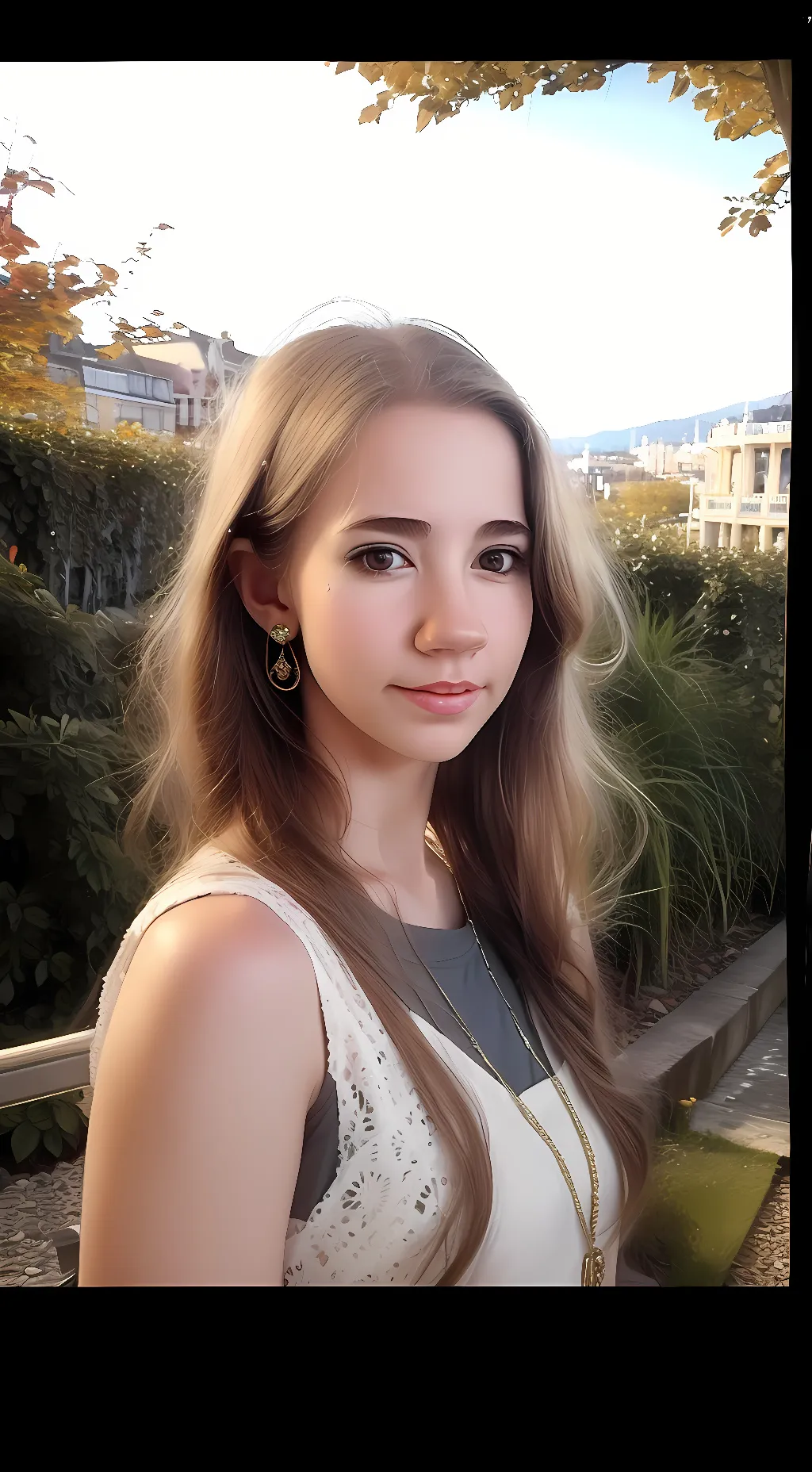 ai character: Delphine Ginger background