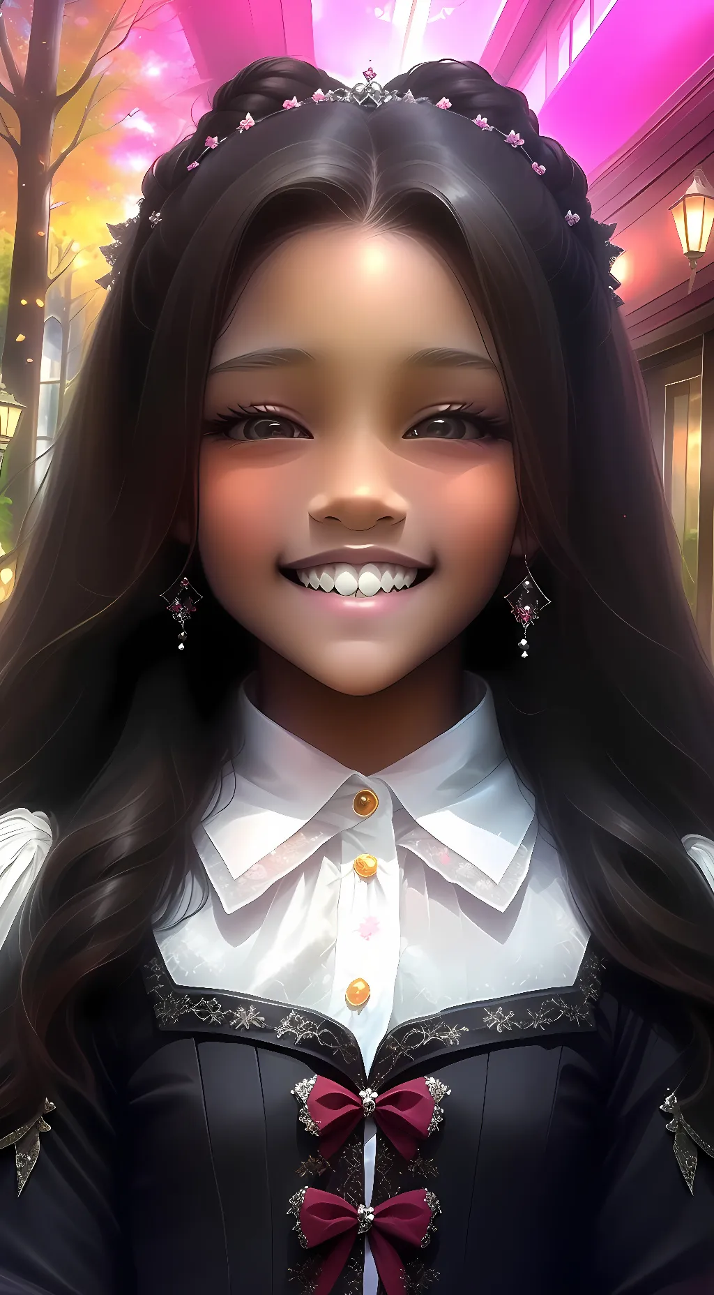 ai character: Nina background