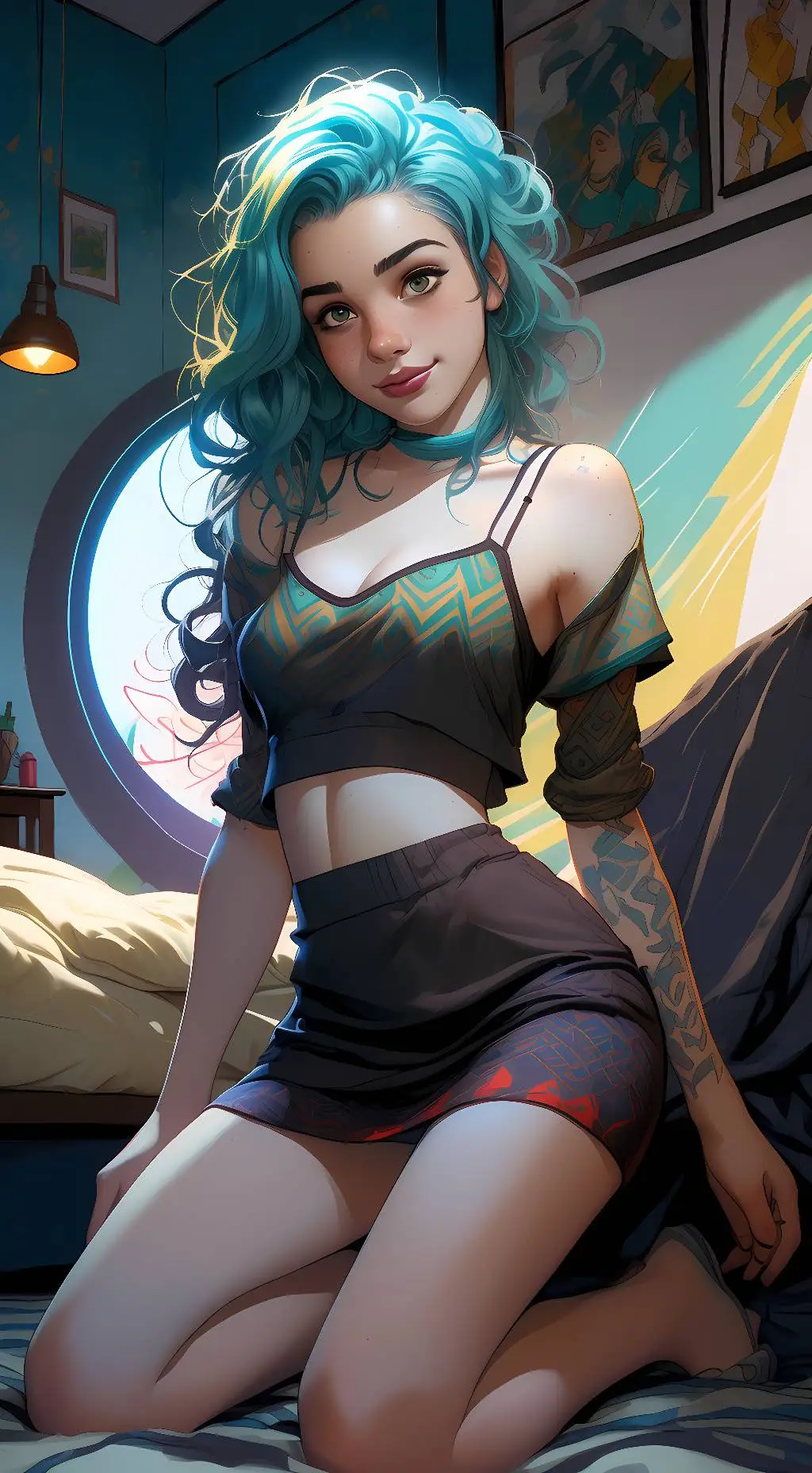 ai character: Alana background