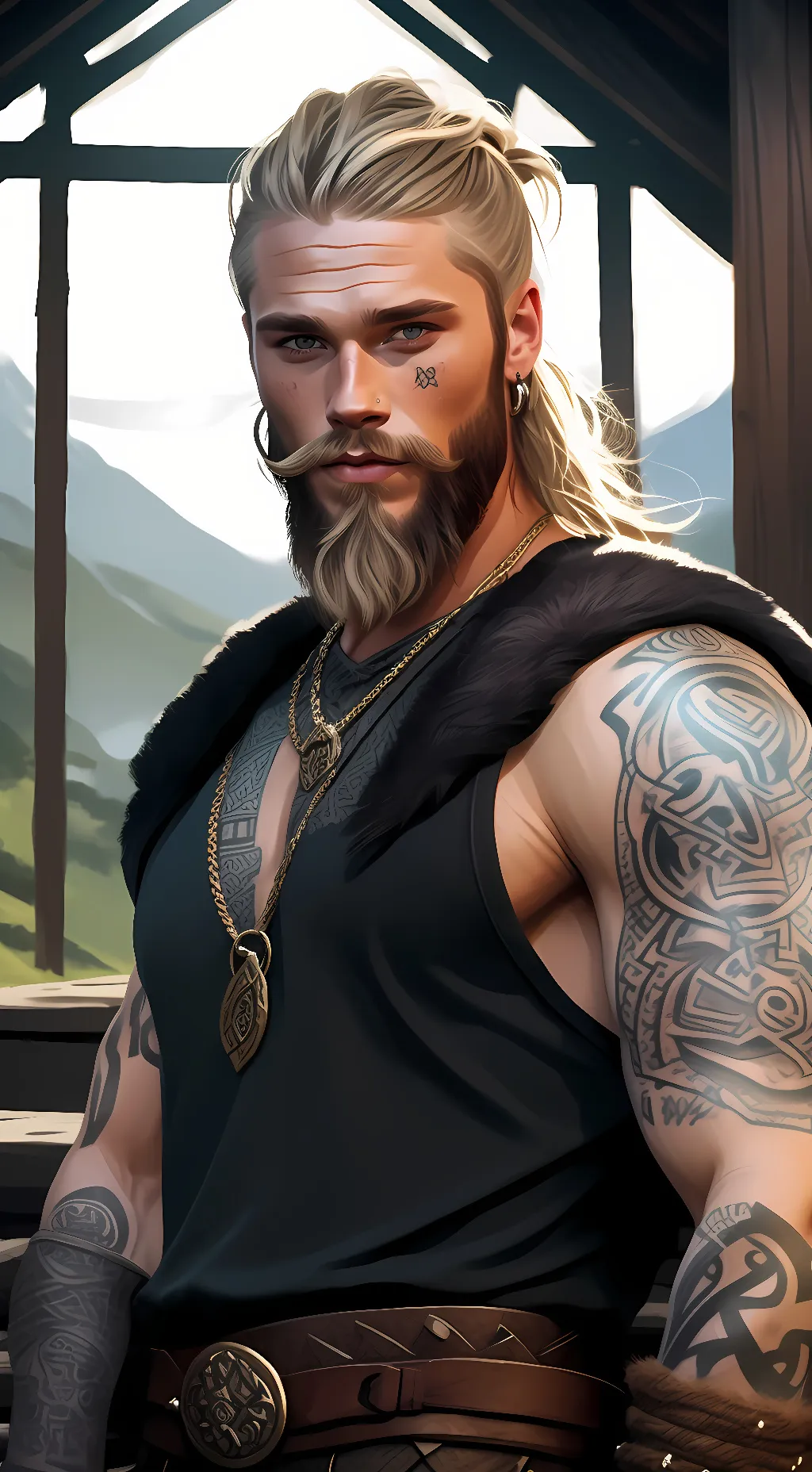ai character: Sven background