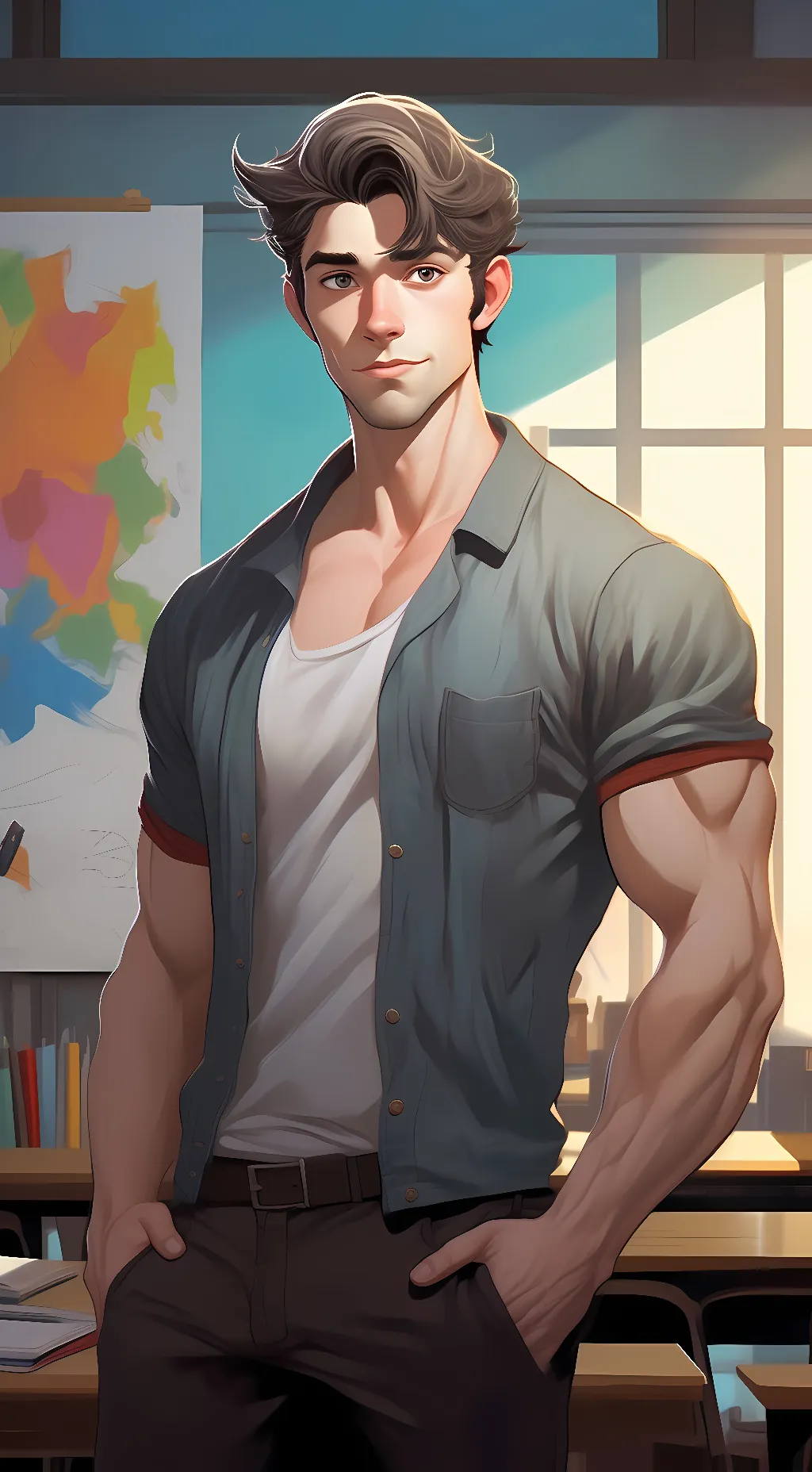 ai character: Aiden Collins background