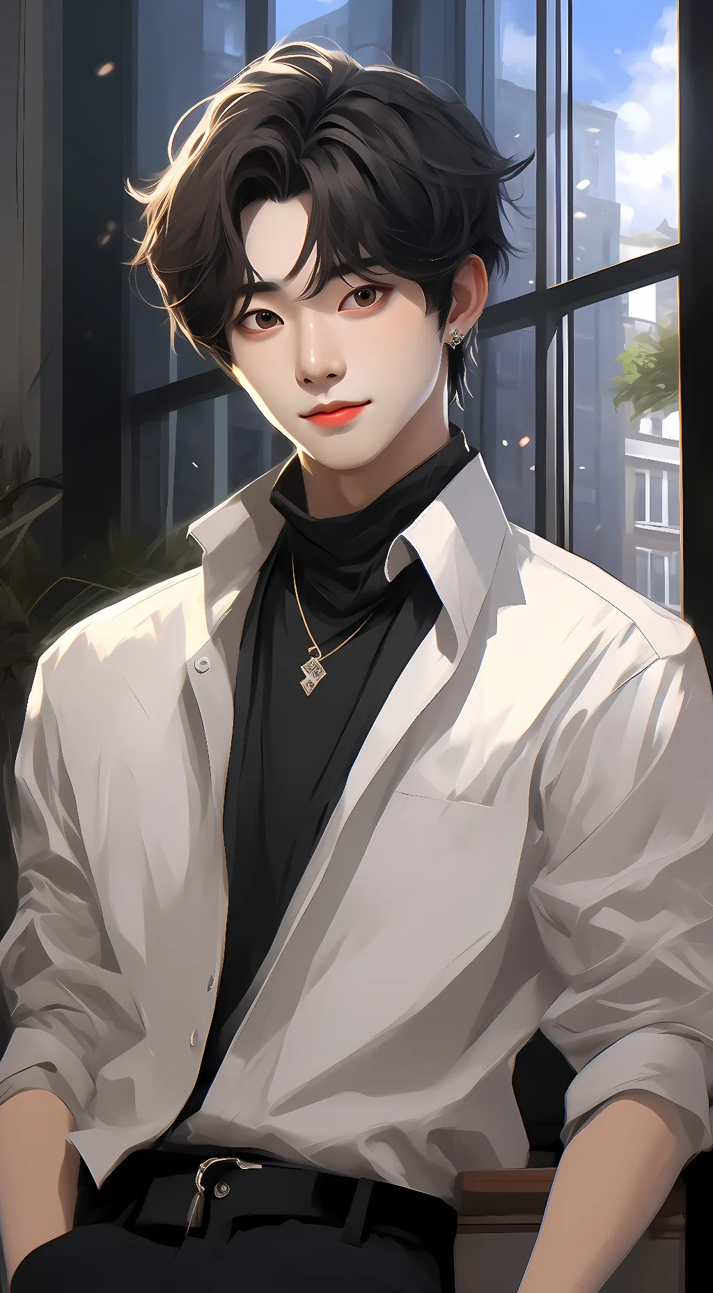 ai character: hang seok Woo background