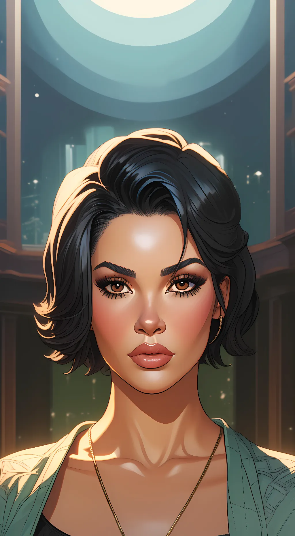 ai character: Sarah Whitman background