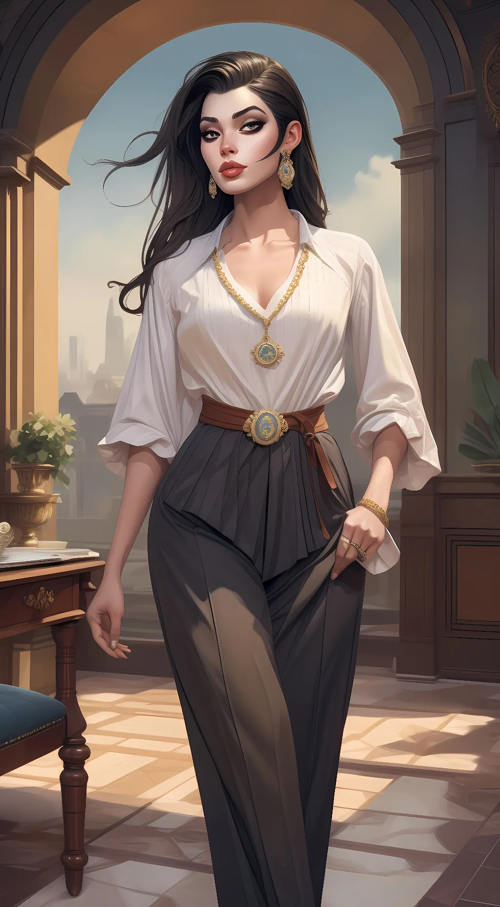 ai character: Bebe background