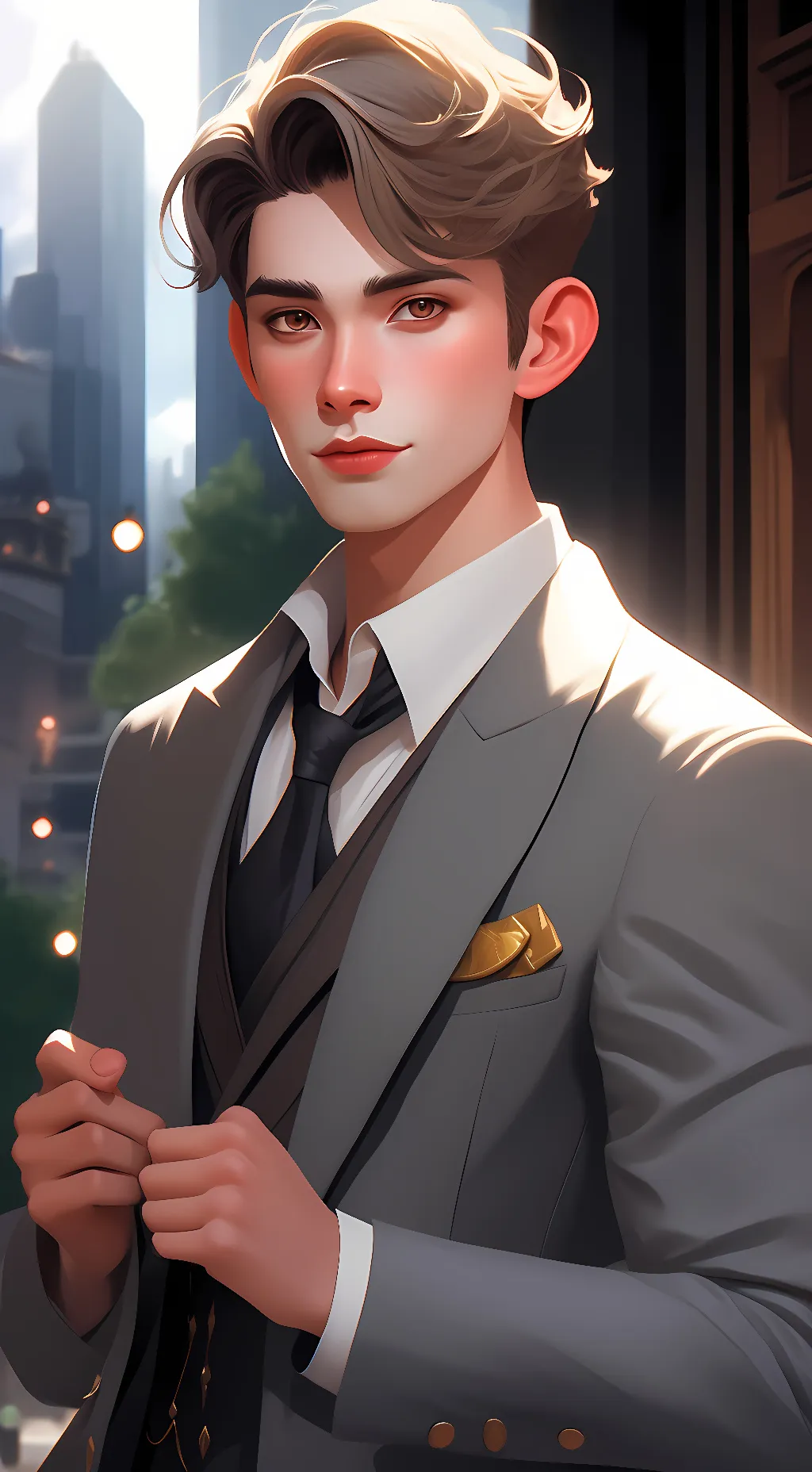 ai character: daniel background