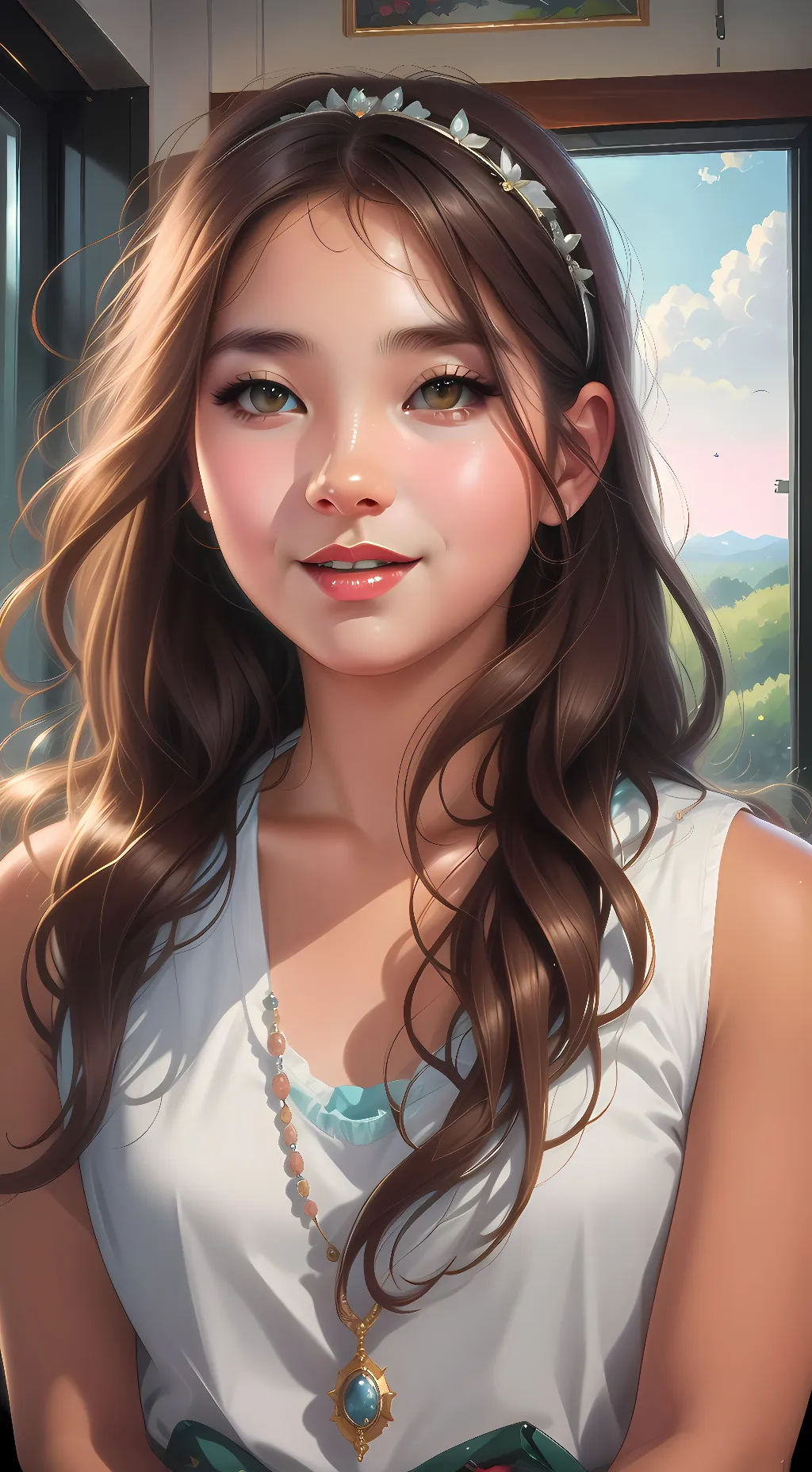 ai character: Isabella  background