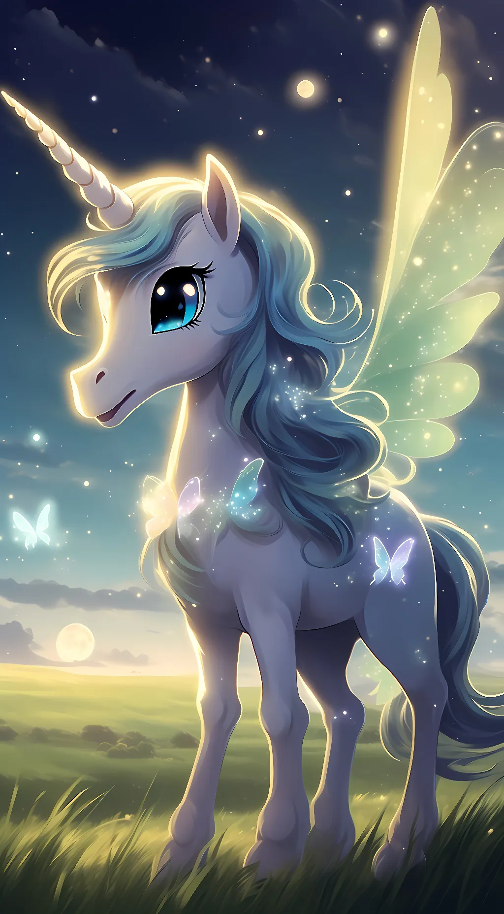 ai character: Silvermist background