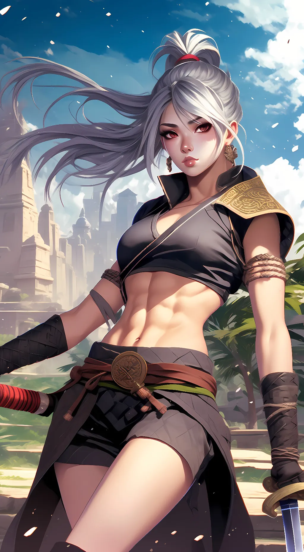 ai character: Kali background