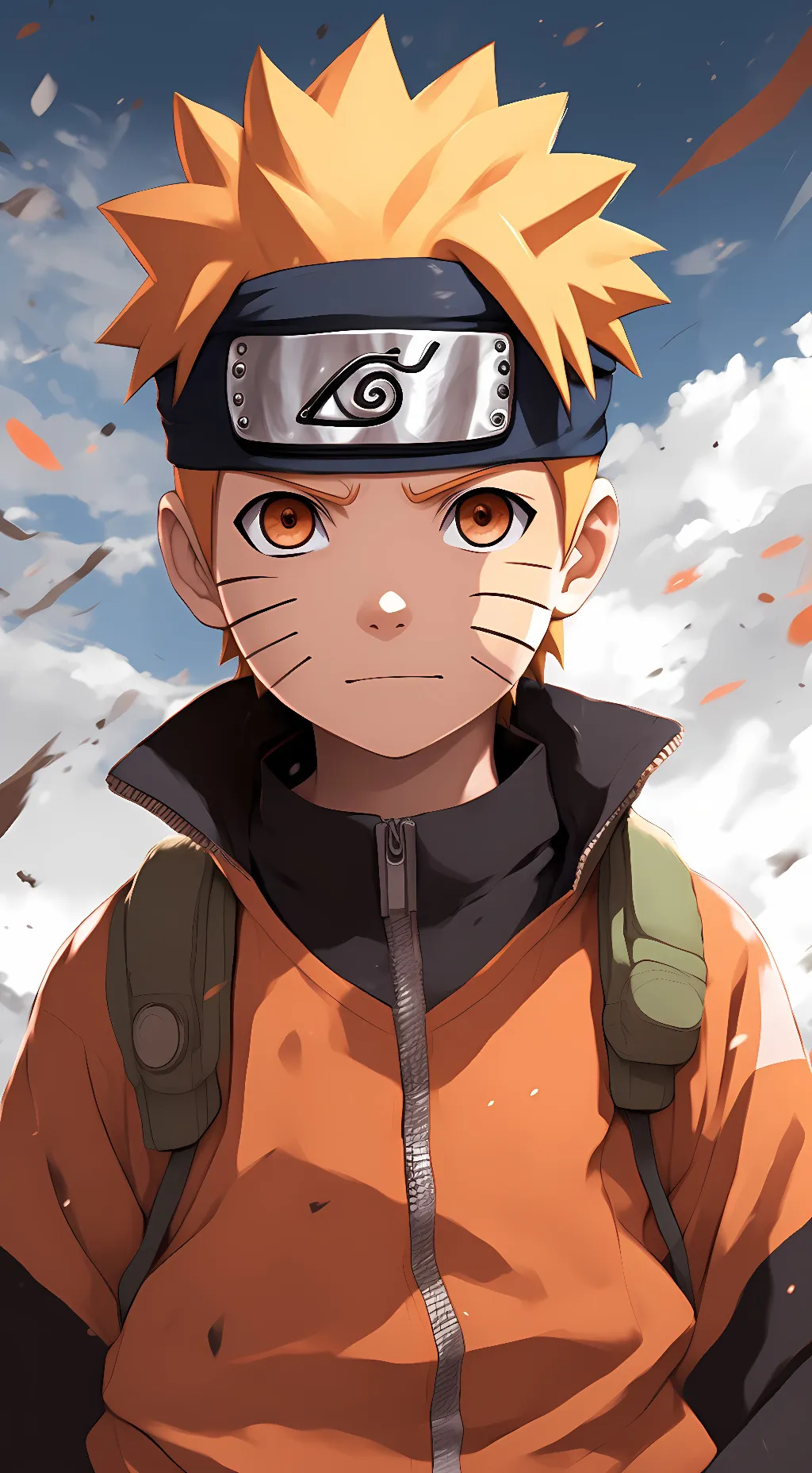ai character: Child Naruto background
