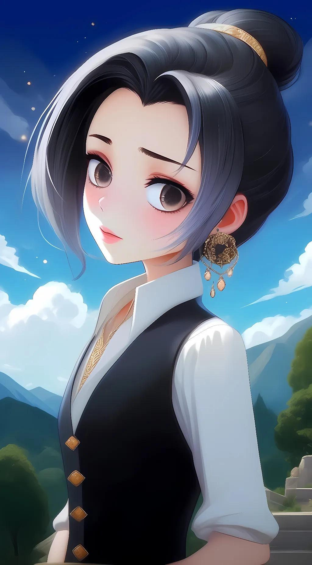 ai character: shinobu background