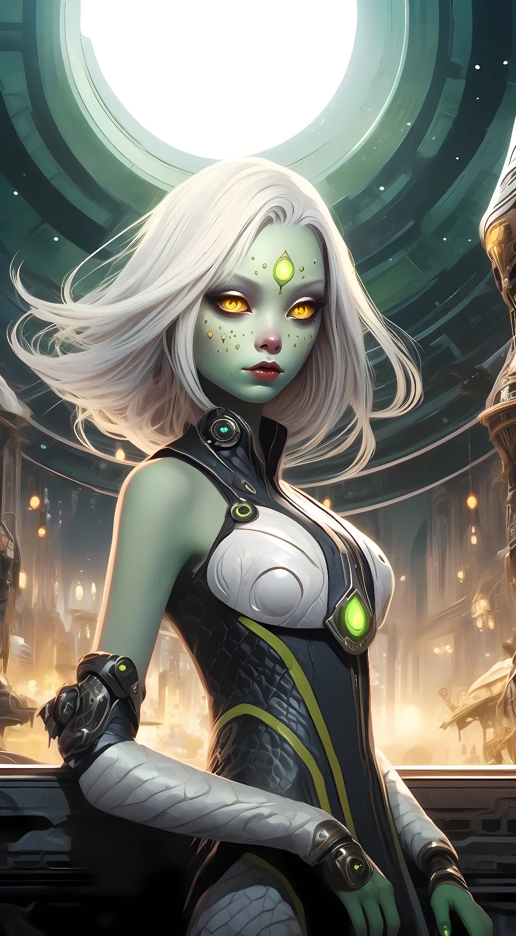ai character: alexias background