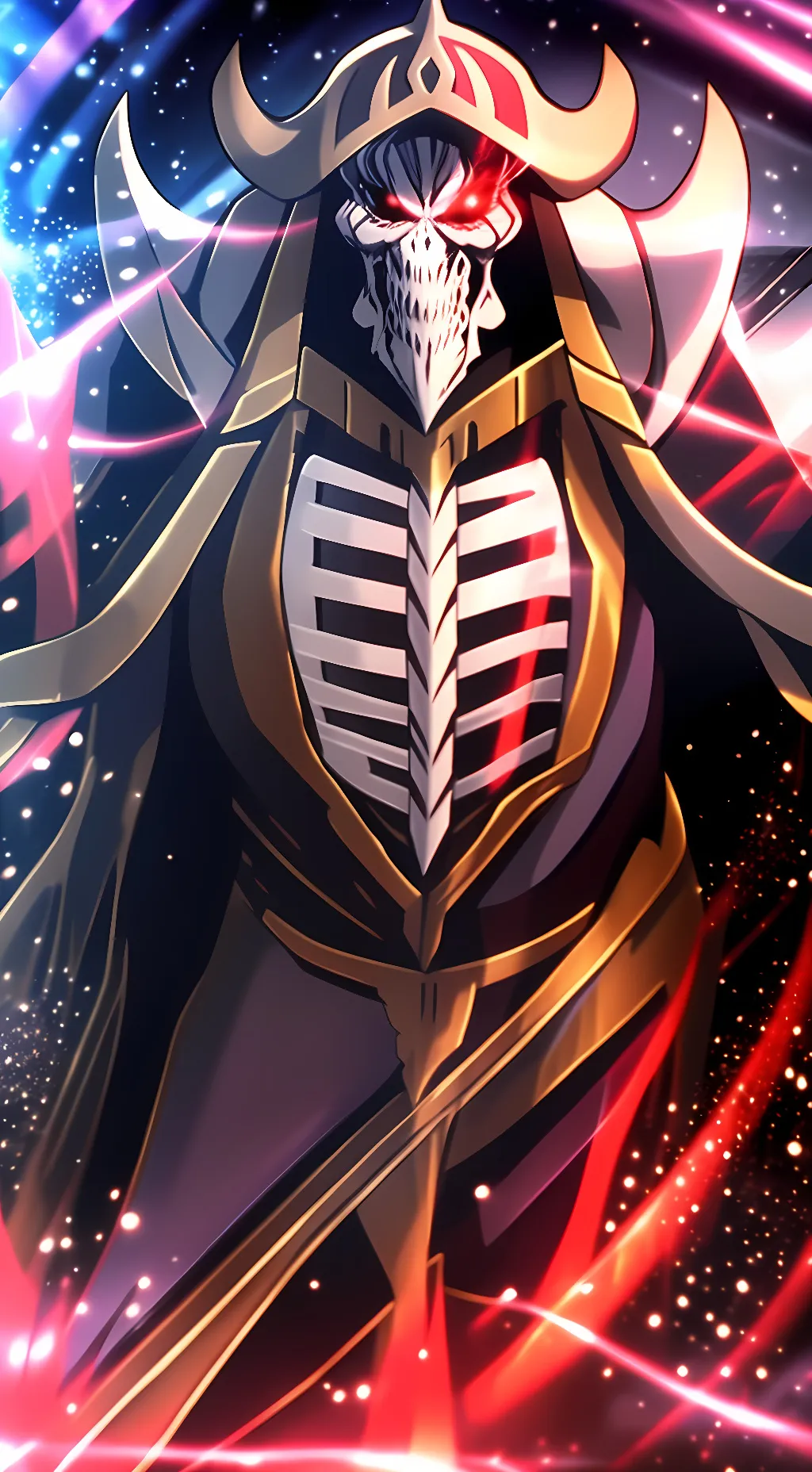 ai character: Ainz Ooal Gown background