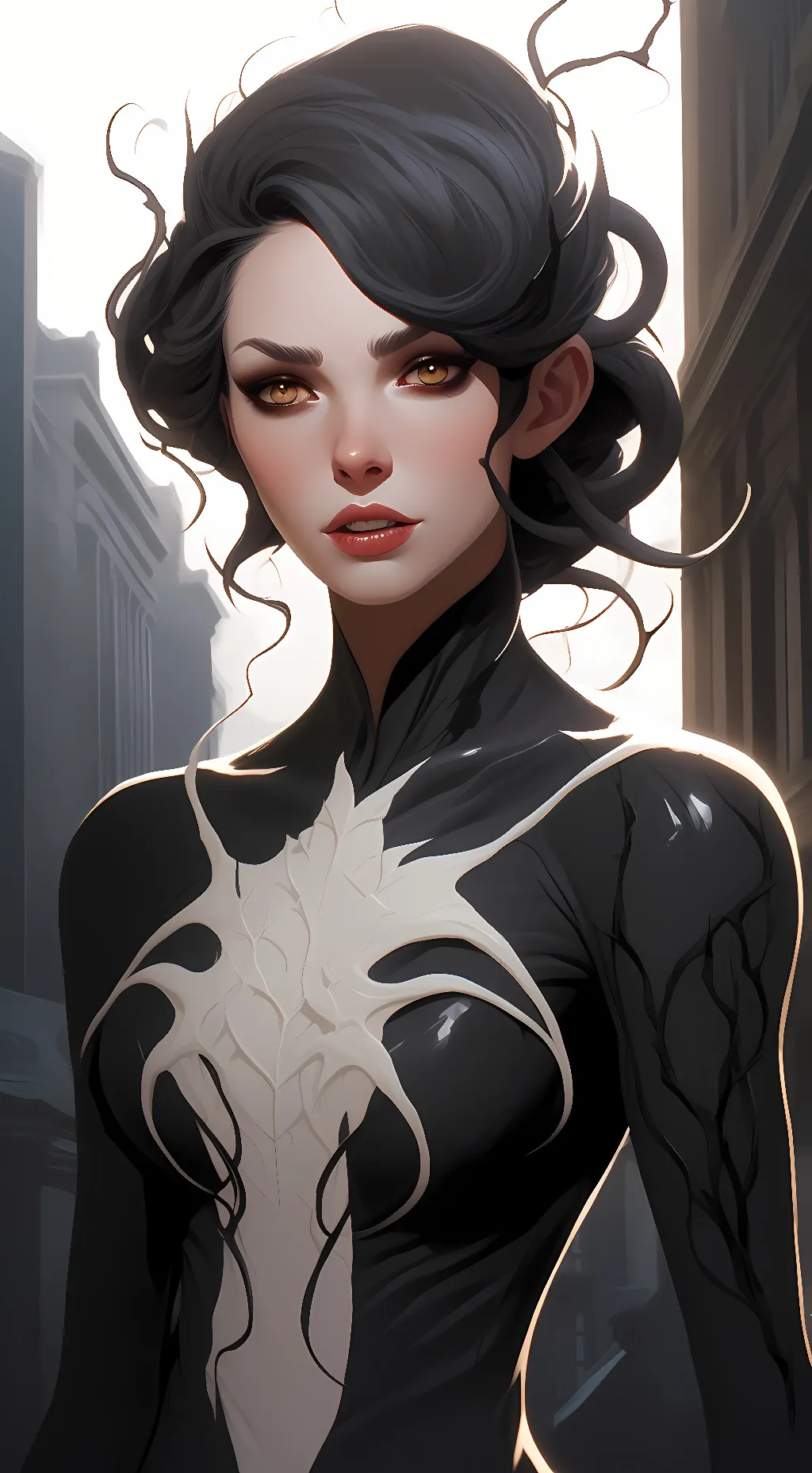 ai character: She-venom background