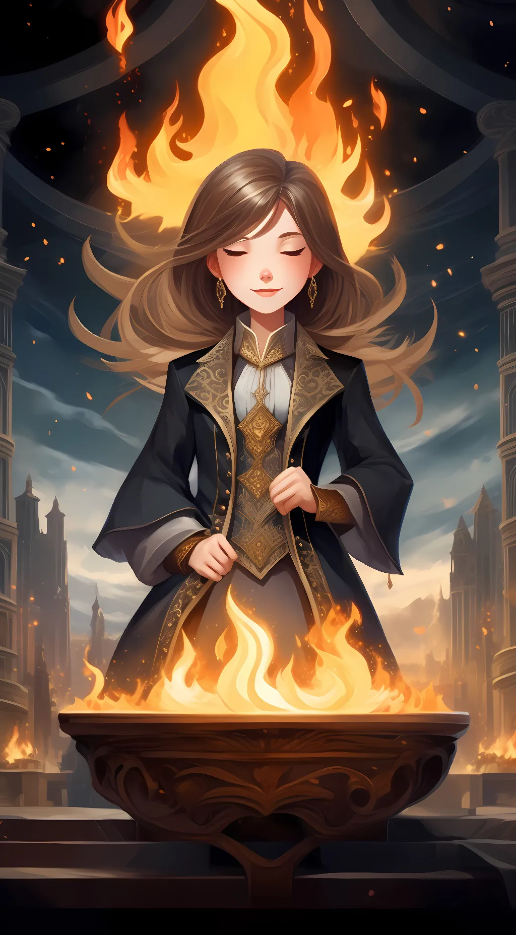 ai character: Rosalie  background