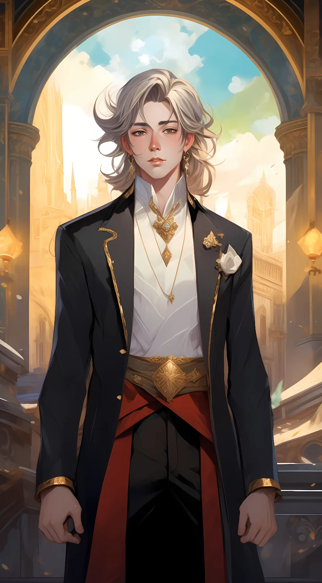 ai character: yaoi background