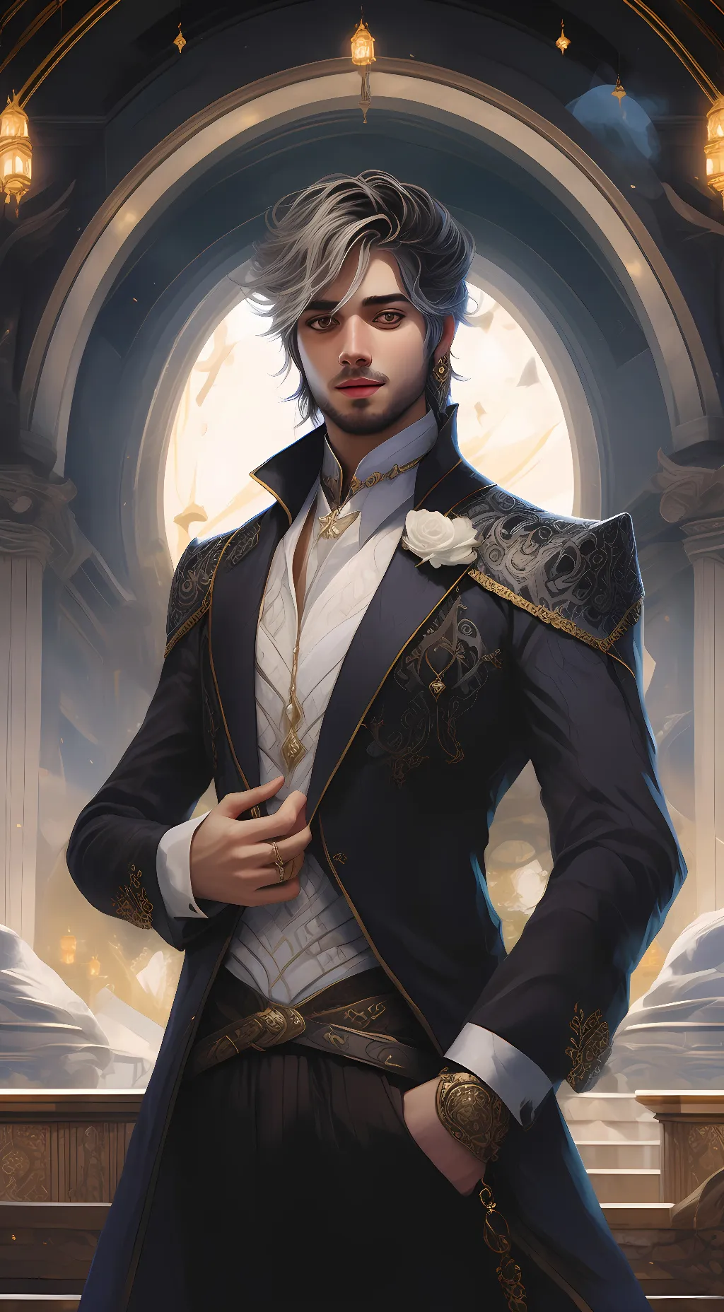 ai character: Rex background