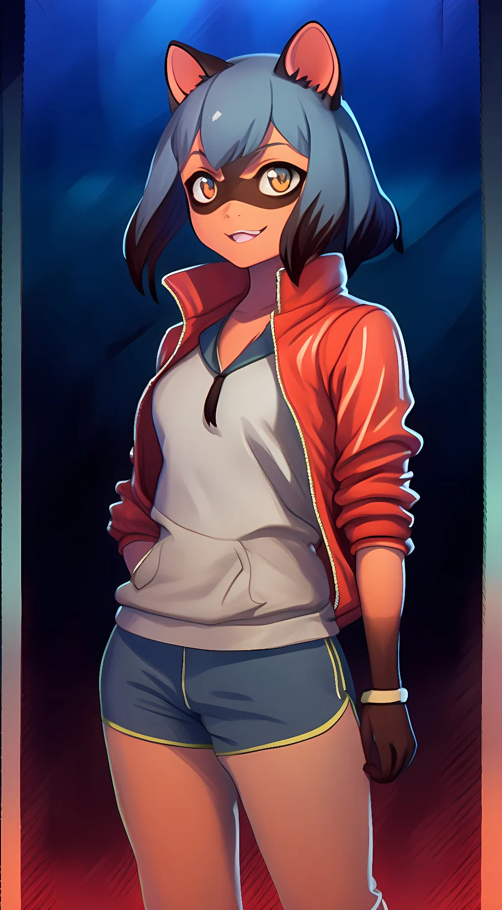 ai character: Michiru Kagemori background