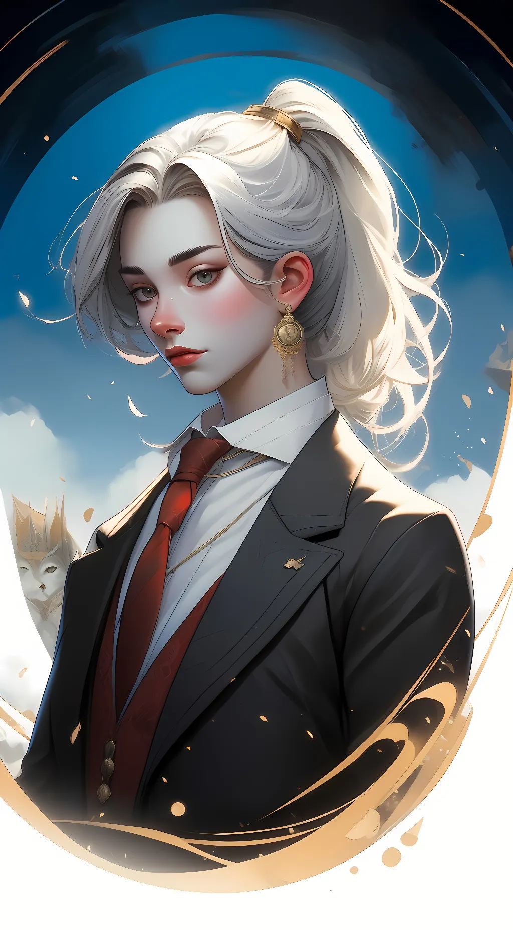 ai character: Sasha background